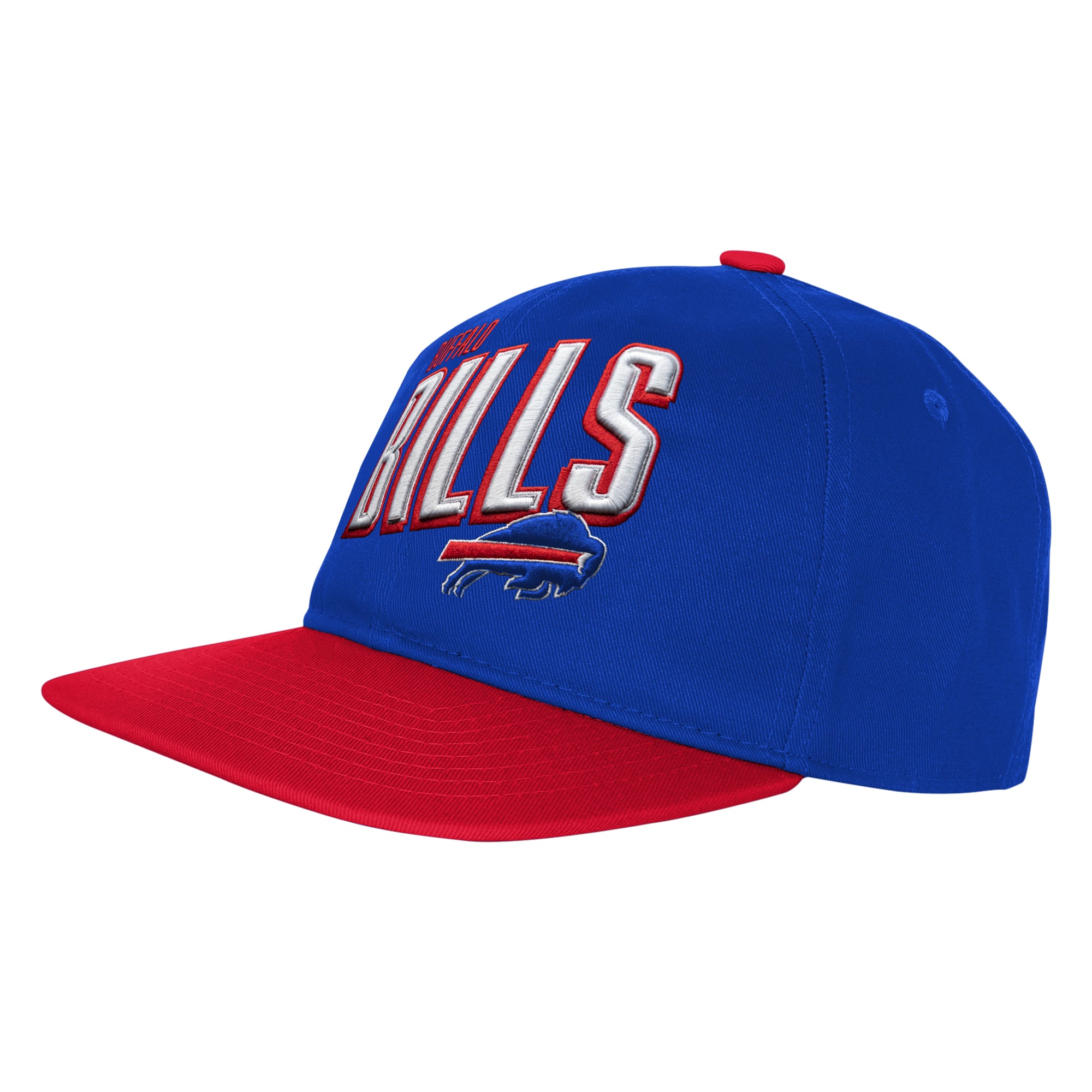 Preschool Outerstuff Royal/Red Buffalo Bills Wordmark Snapback