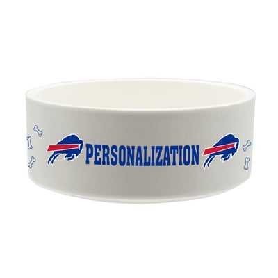 Buffalo Bills The Memory Company 35oz. Personalized Ceramic Pet Bowl