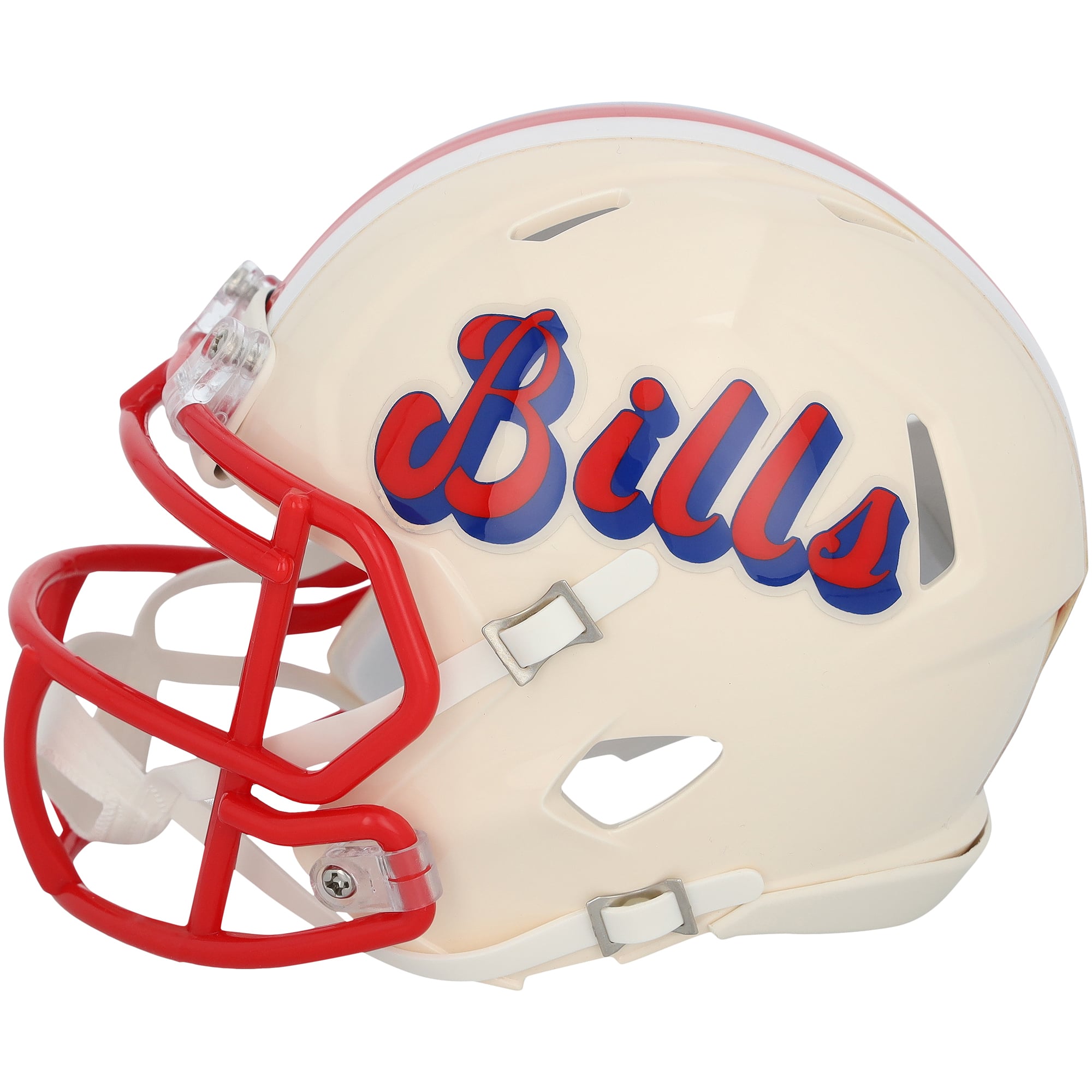 Mini-casque Riddell Retro Speed ​​autographié par Thurman Thomas des Buffalo Bills