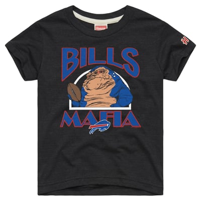  Buffalo Bills Homage Toddler NFL x Star Wars Dark Side Tri-Blend T-Shirt - Charcoal
