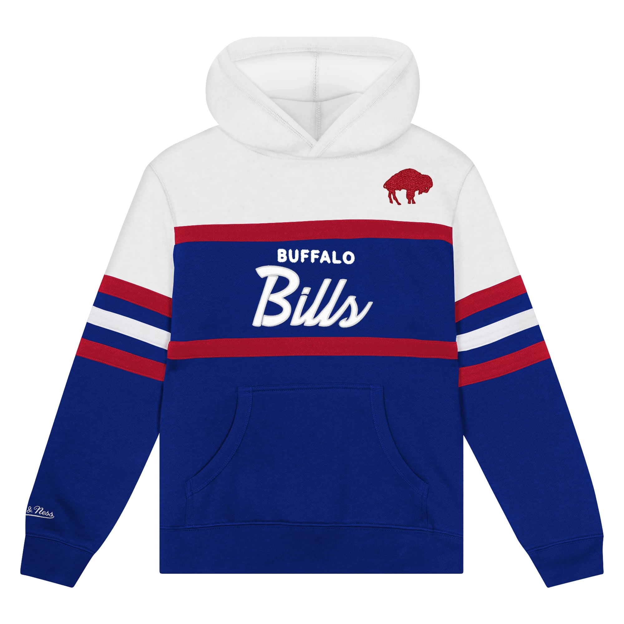 Sweat à capuche pour tout-petit Mitchell & Ness Royal Buffalo Bills Head Coach