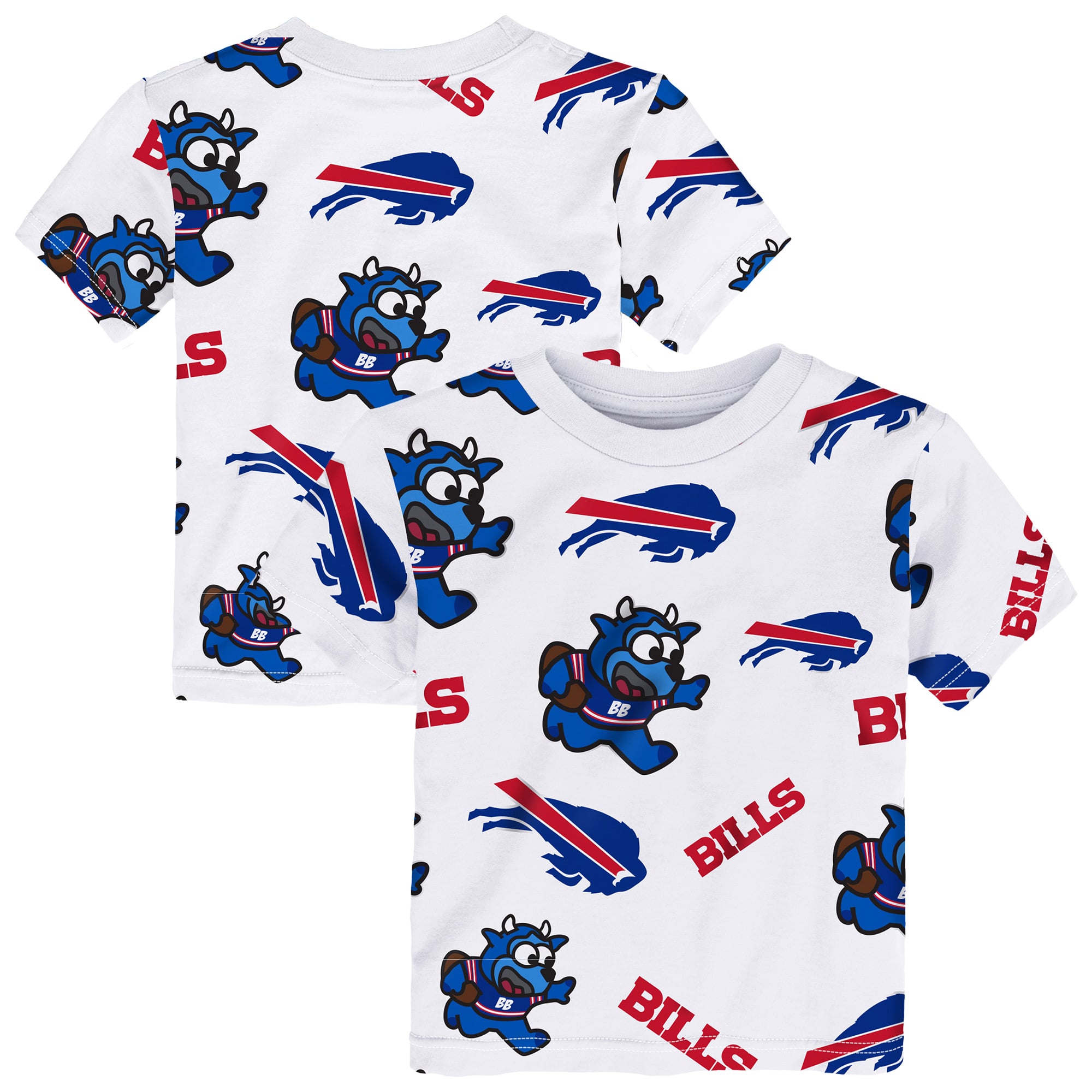 T-shirt de jeu Outerstuff blanc pour tout-petits