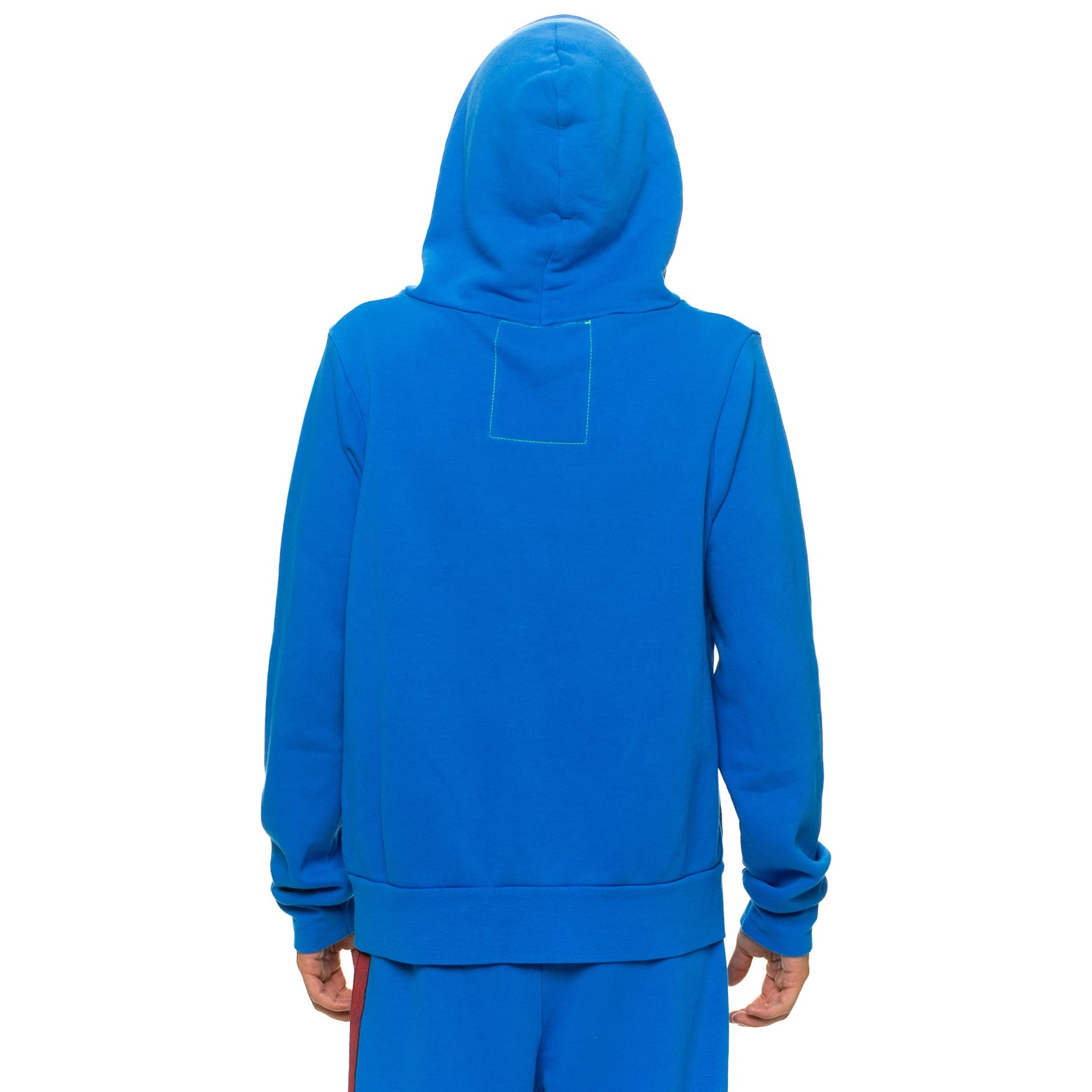 Sweat à capuche unisexe Aviator Nation Royal Buffalo Bills en mélange de trois matières, fermeture éclair intégrale