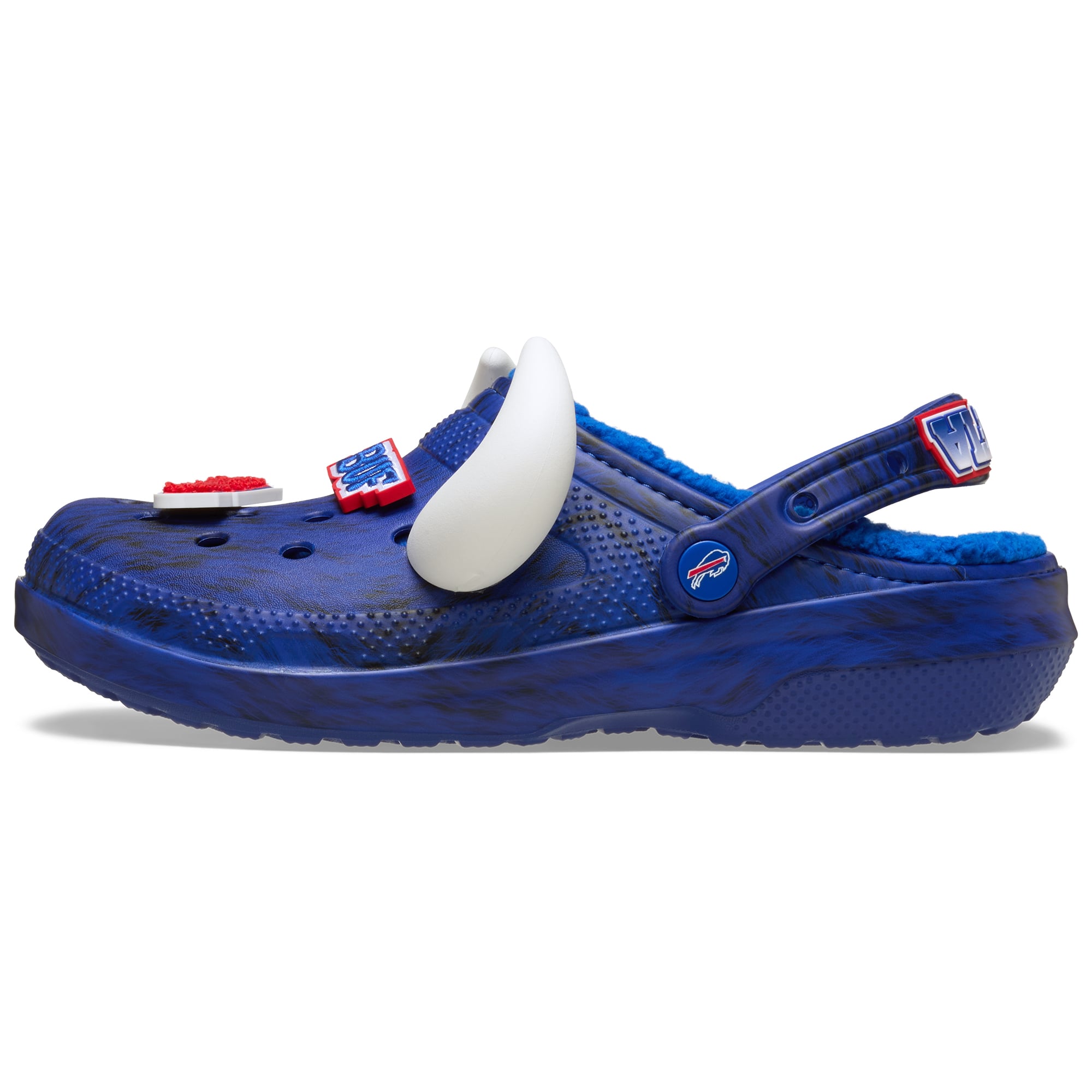 Unisex Crocs Buffalo Bills Classic Lined Clog