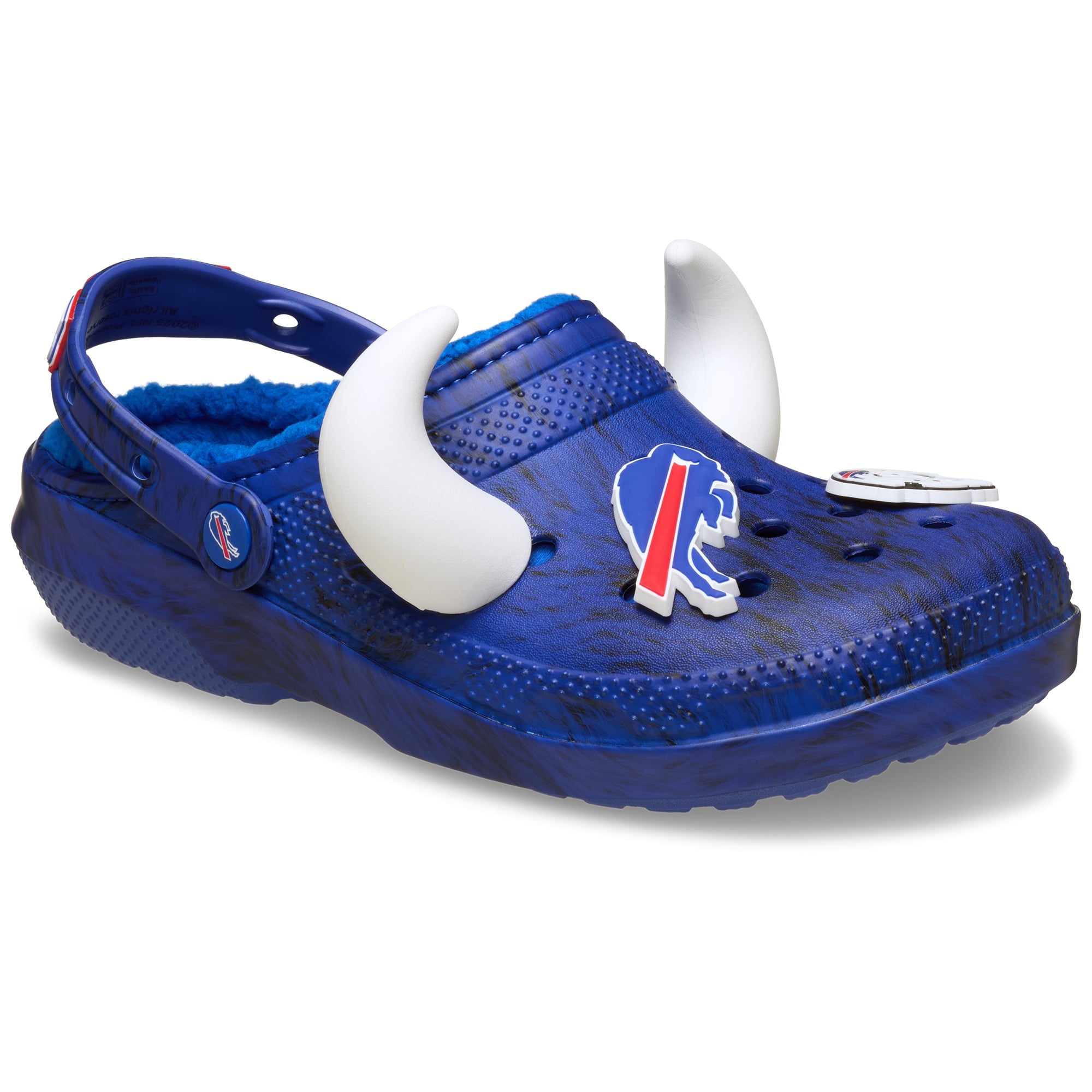 Unisex Crocs Buffalo Bills Classic Lined Clog
