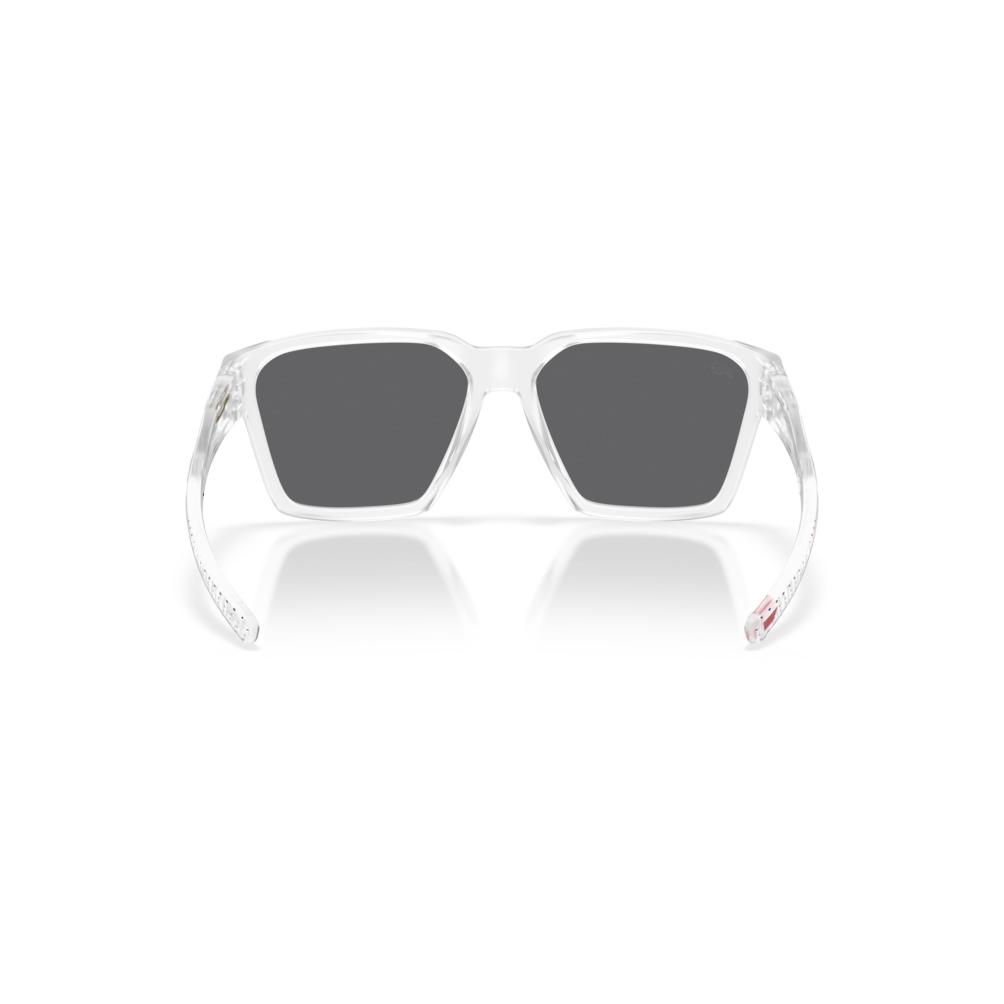 Unisex Oakley Buffalo Bills Briza Matte Clear Sunglasses with Prizm Black Polarized Lenses