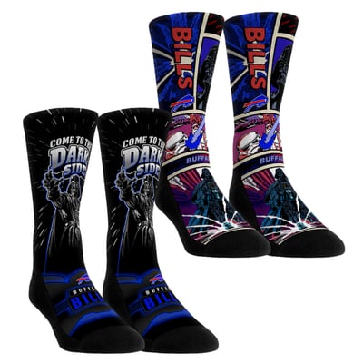  Buffalo Bills Rock Em Unisex Star Wars Empire Two-Pack Crew Socks - Blue
