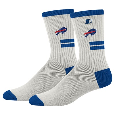  Buffalo Bills Starter Unisex Premiere Cushioned Crew Socks - Cream