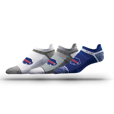 Buffalo Bills Strideline Unisex Three-Pack Team Logo Ankle Socks Set