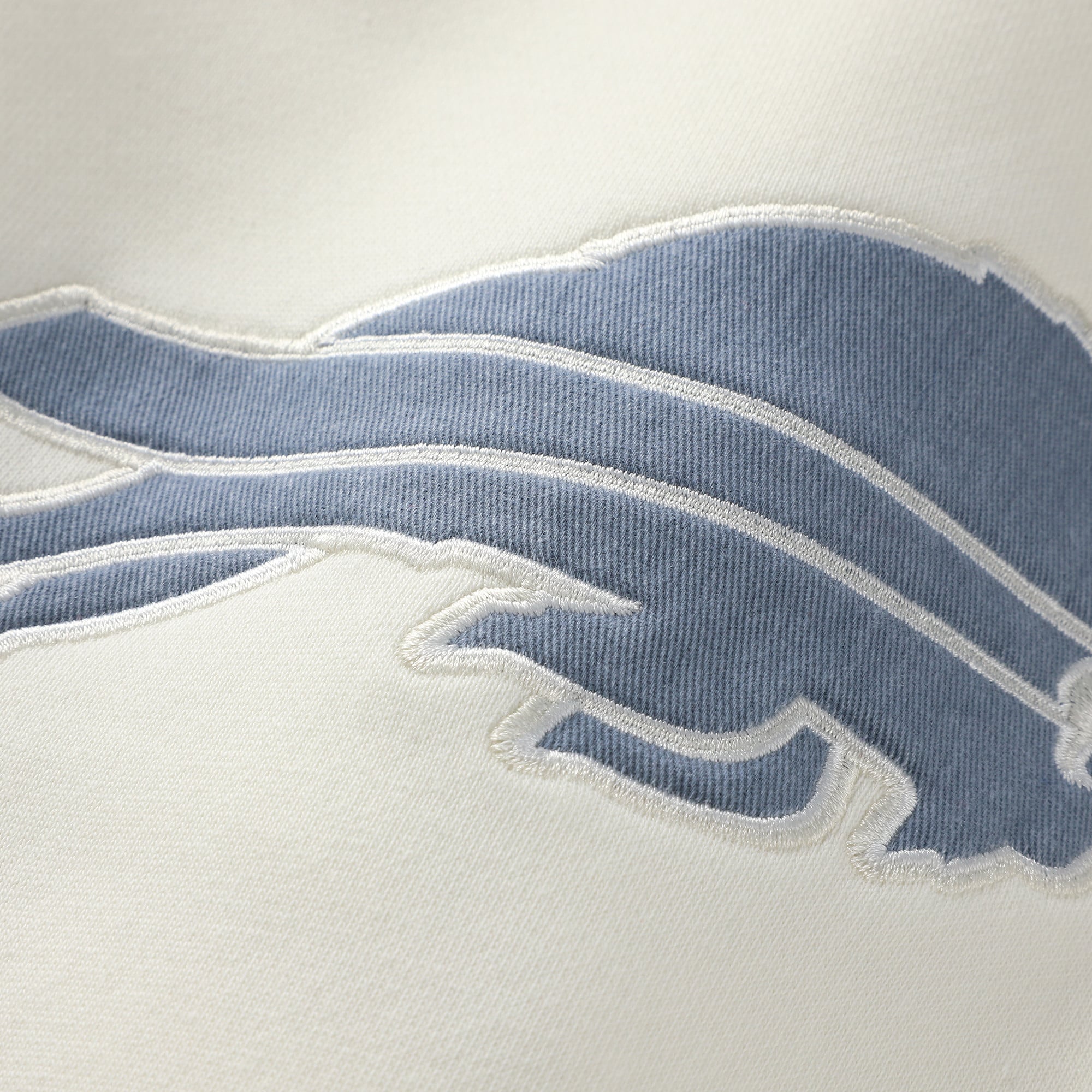 Sweat à capuche oversize crème unisexe The Wild Collective Buffalo Bills