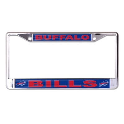 Buffalo Bills WinCraft Team Logo S/L Metal License Plate Frame