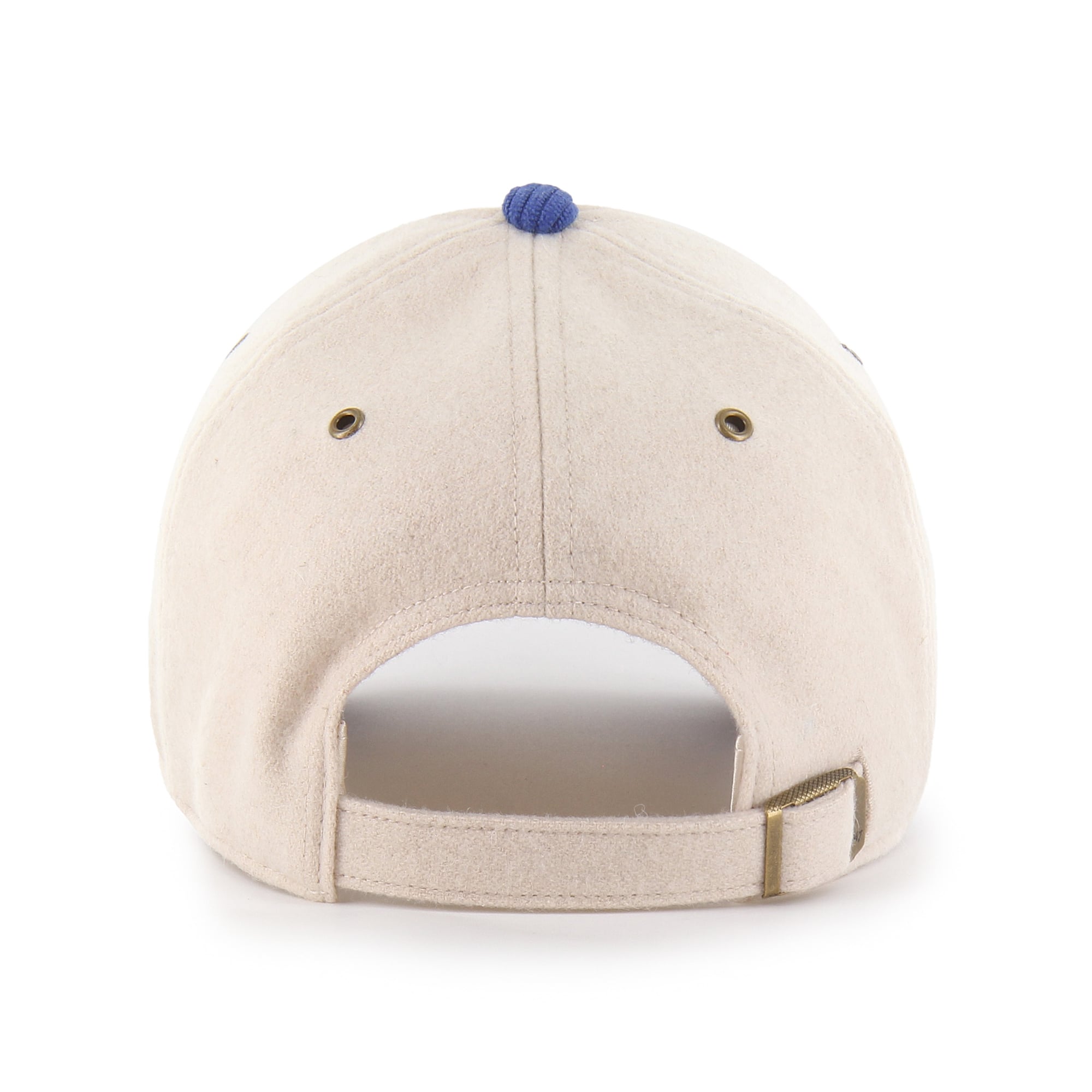 Women's '47 Natural/Royal Buffalo Bills Rope Script Clean Up Adjustable Hat