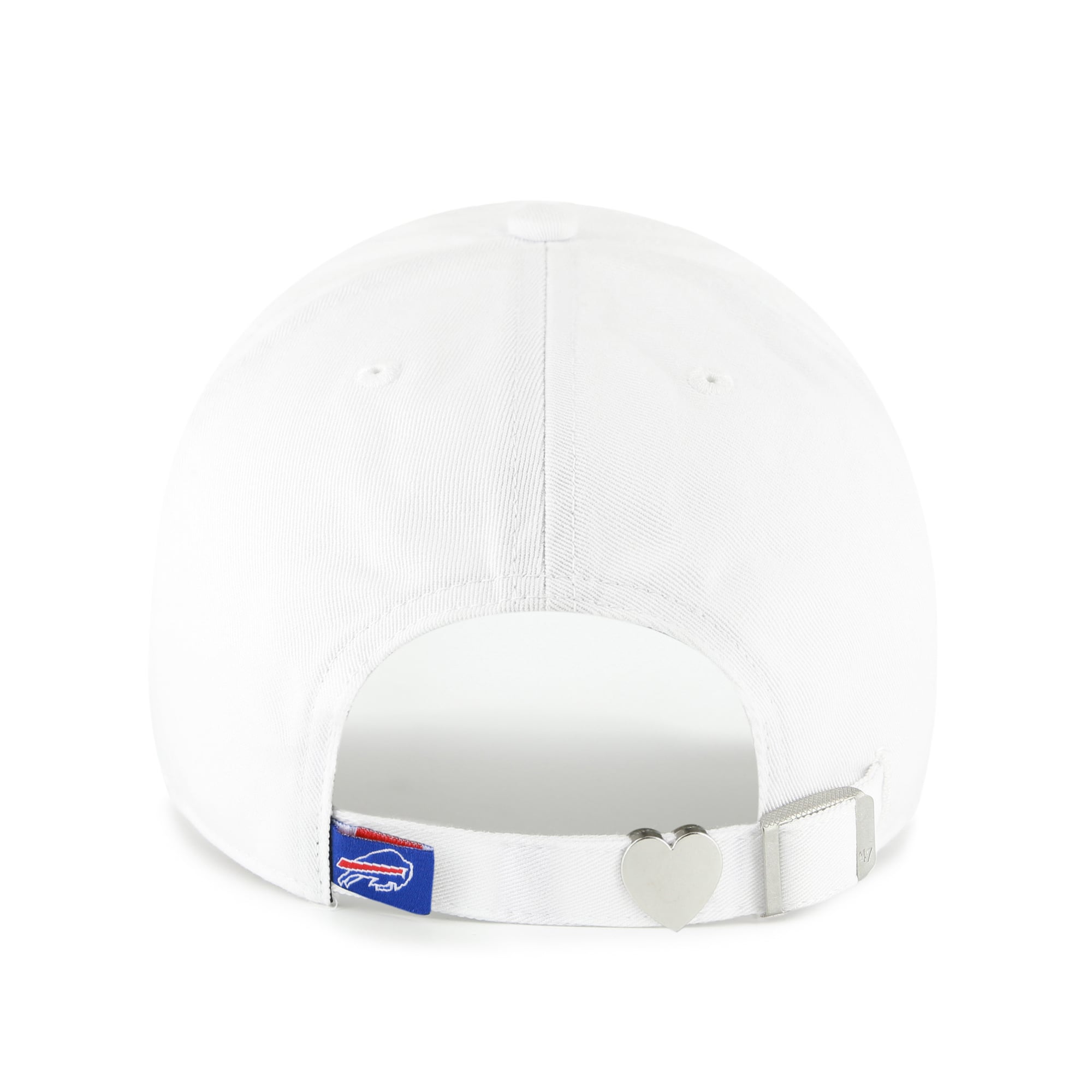 Casquette ajustable pour femme « 47 White Buffalo Bills Trendy Script Clean Up »