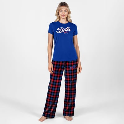  Buffalo Bills Concepts Sport Women's Highland Sleep Set - Royal