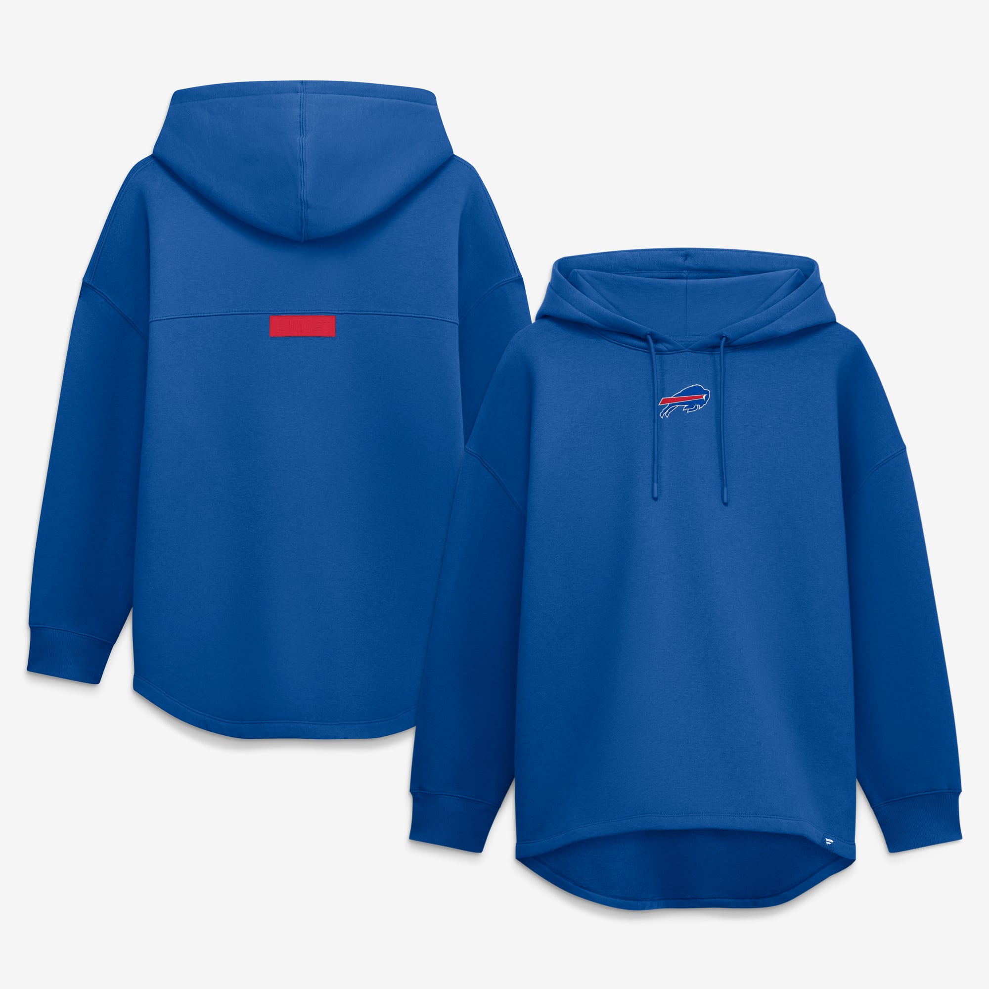 Women's Fanatics Royal Buffalo Bills Oversized Tunic Hoodie