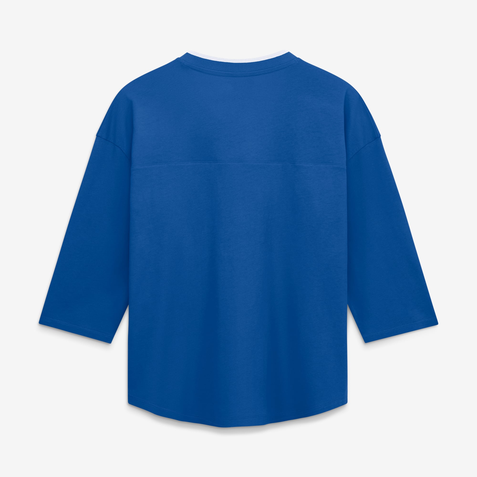 T-shirt à manches 3/4 et col en V pour femmes Fanatics Royal Buffalo Bills, grande taille, modèle Deceptive Juke