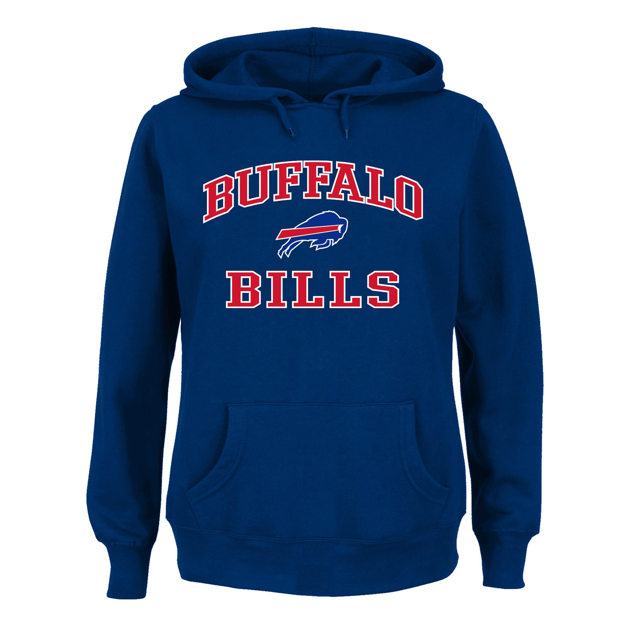 Sweat à capuche Fanatics Royal Buffalo Bills pour femmes, grande taille, motif cœur et âme