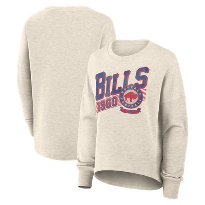 Sweat-shirt oversize Buffalo Bills Fanatics pour femme - Beige