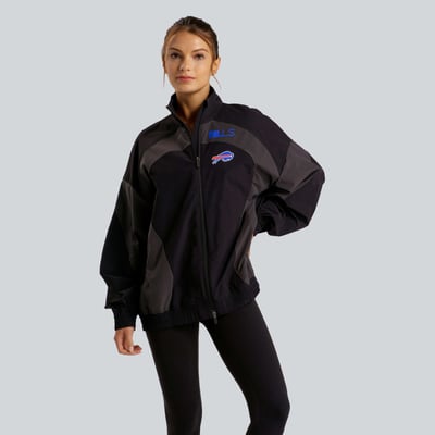 Buffalo Bills lululemon Women's Ventilated Oversized Track Jacket - Black