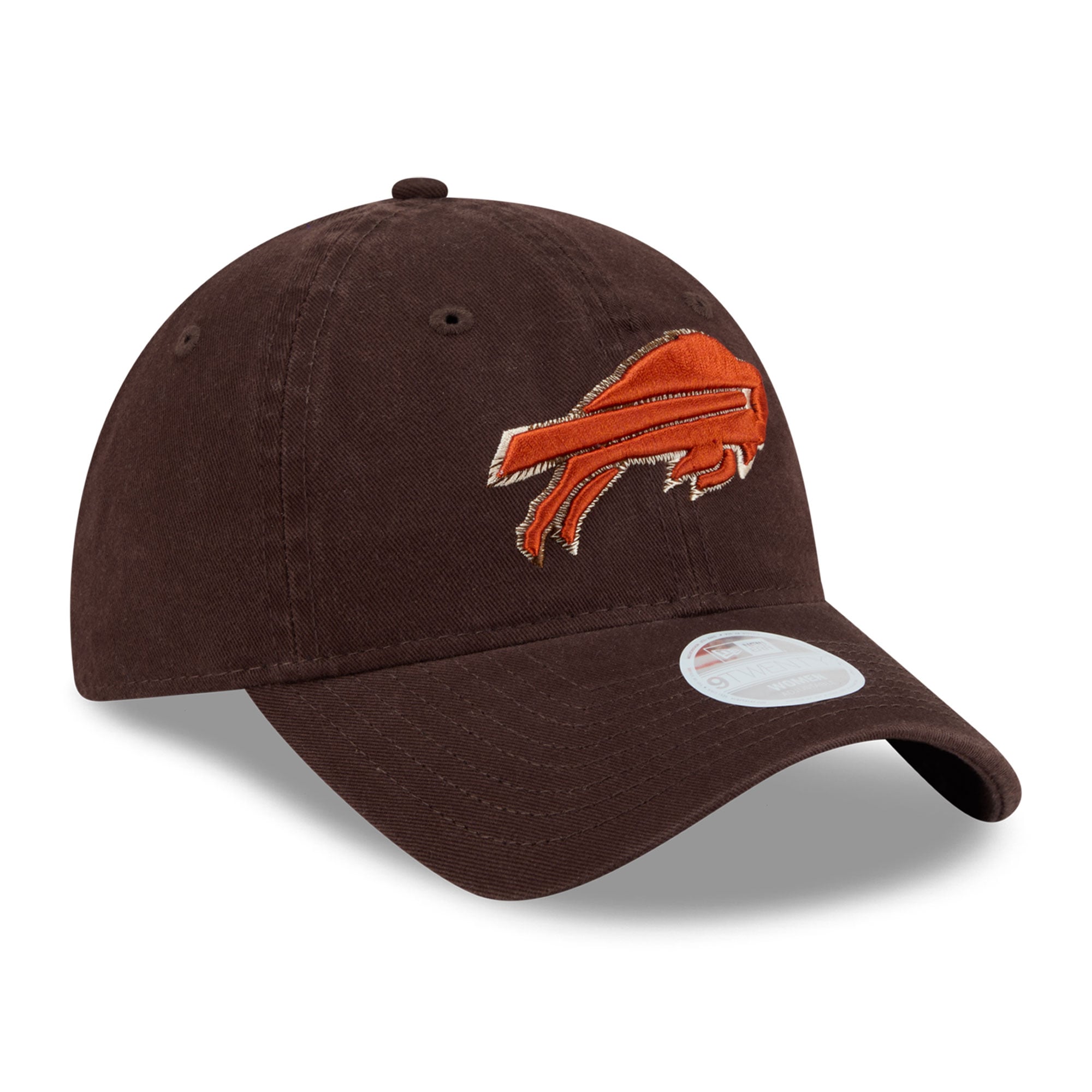 Women's New Era Brown Buffalo Bills Pumpkin Spice 9TWENTY Adjustable Hat
