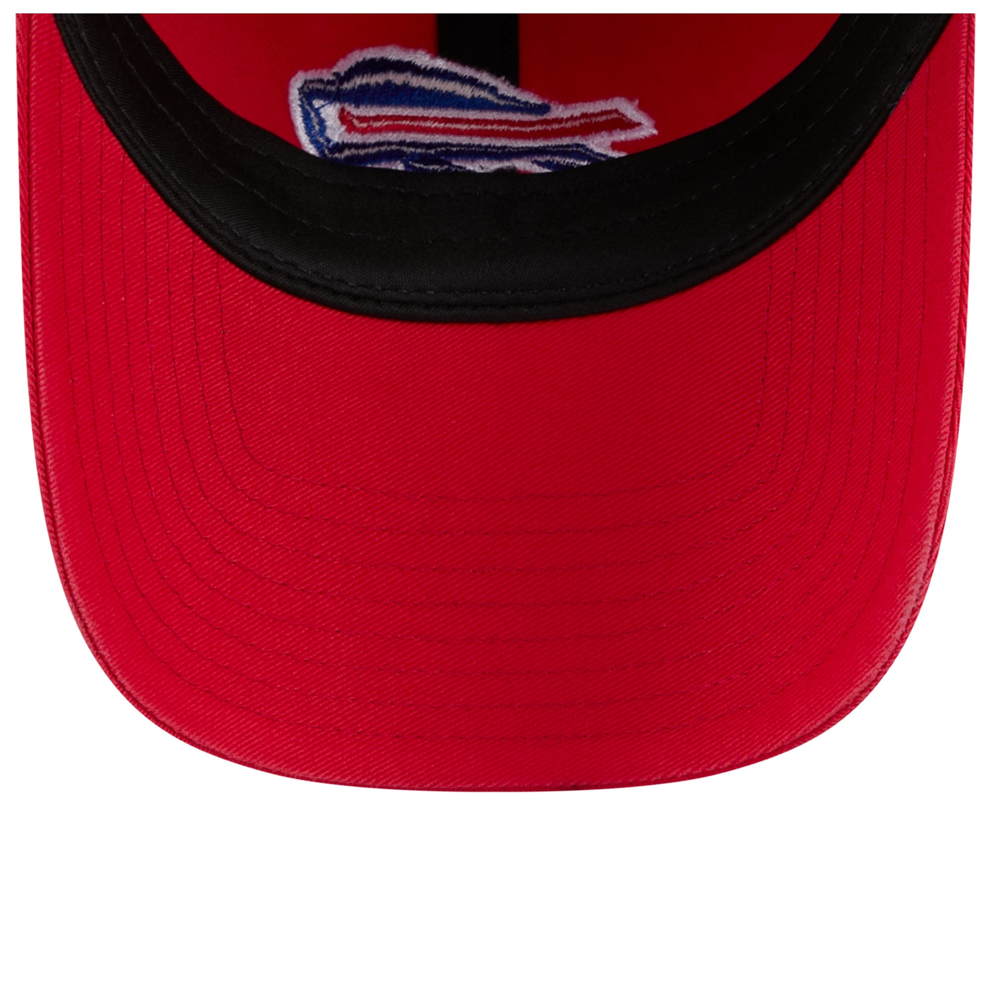 Casquette New Era rouge Buffalo Bills pour femme, style rétro, classique et ajustable