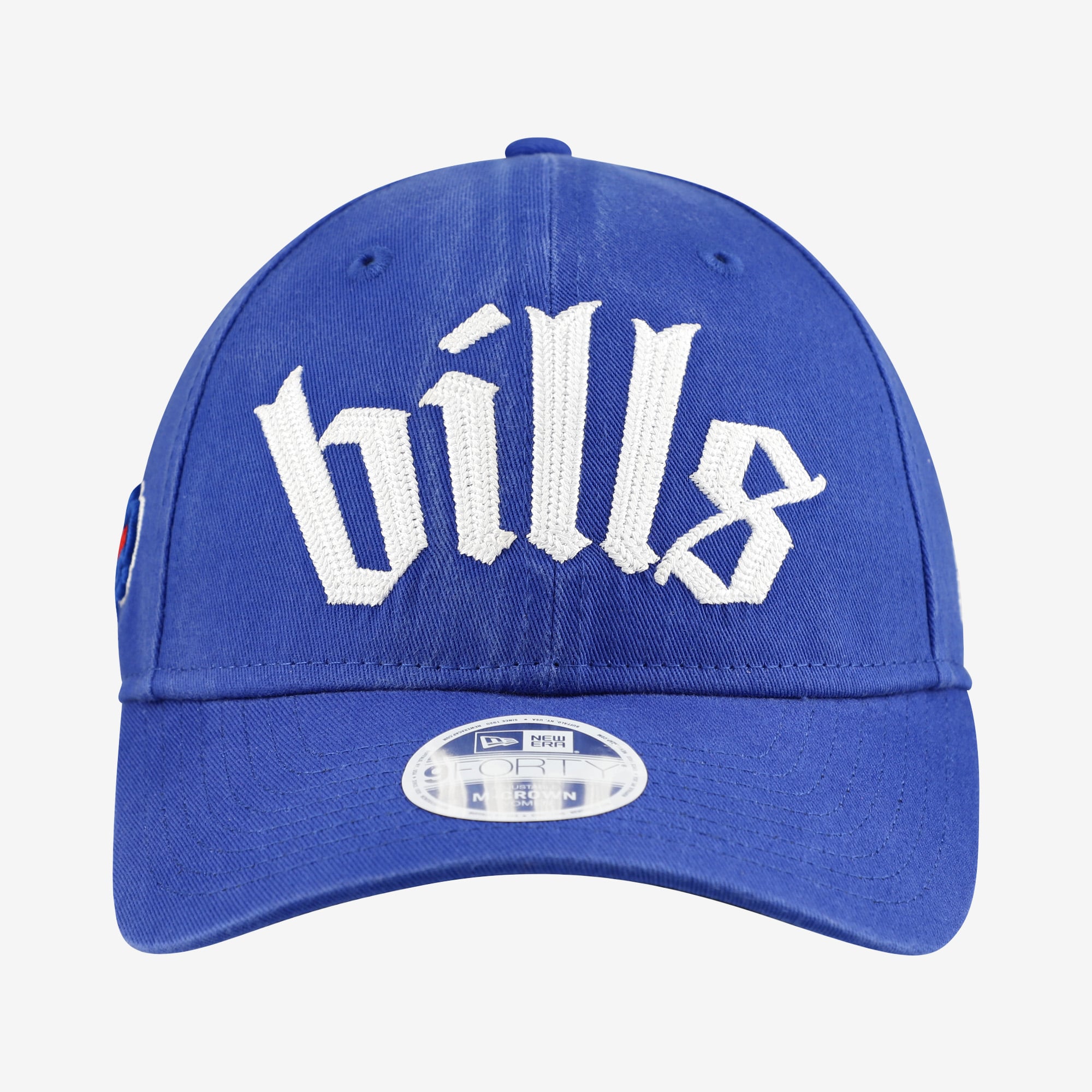 Casquette ajustable New Era Royal Buffalo Bills 9FORTY M-Crown pour femme