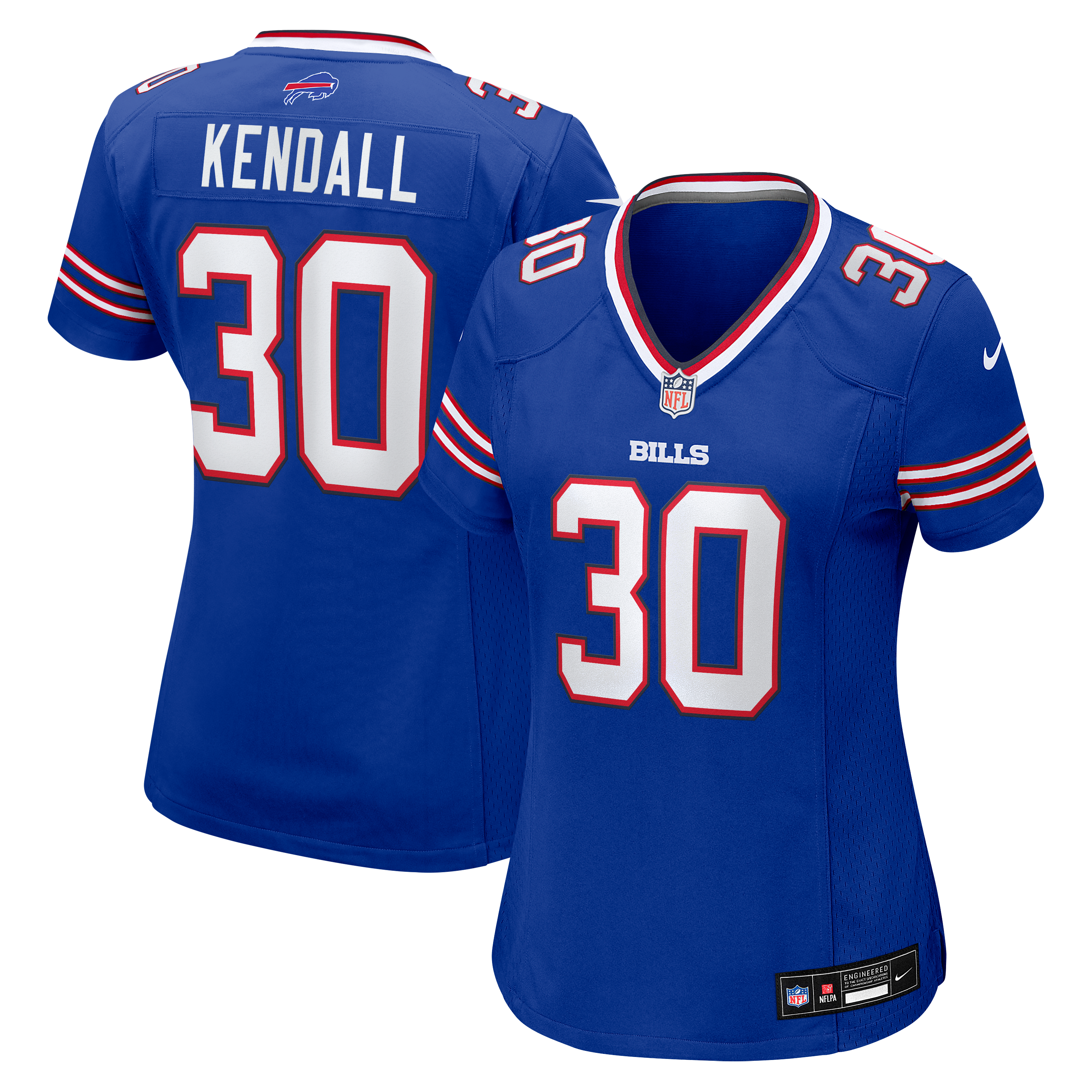 Maillot de match Nike Anthony Kendall Royal Buffalo Bills pour femmes