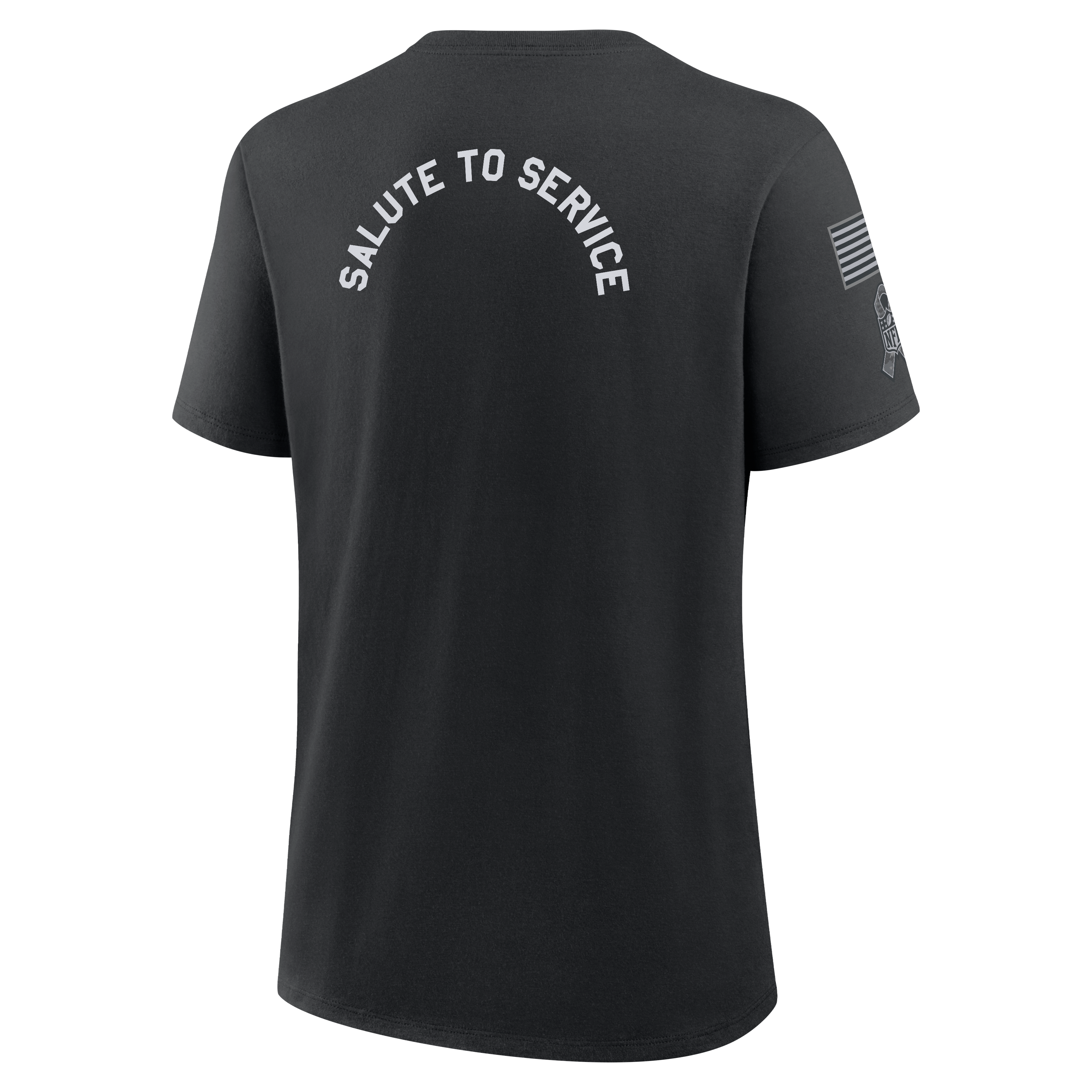 T-shirt Nike noir pour femmes Buffalo Bills 2026 Salute to Service