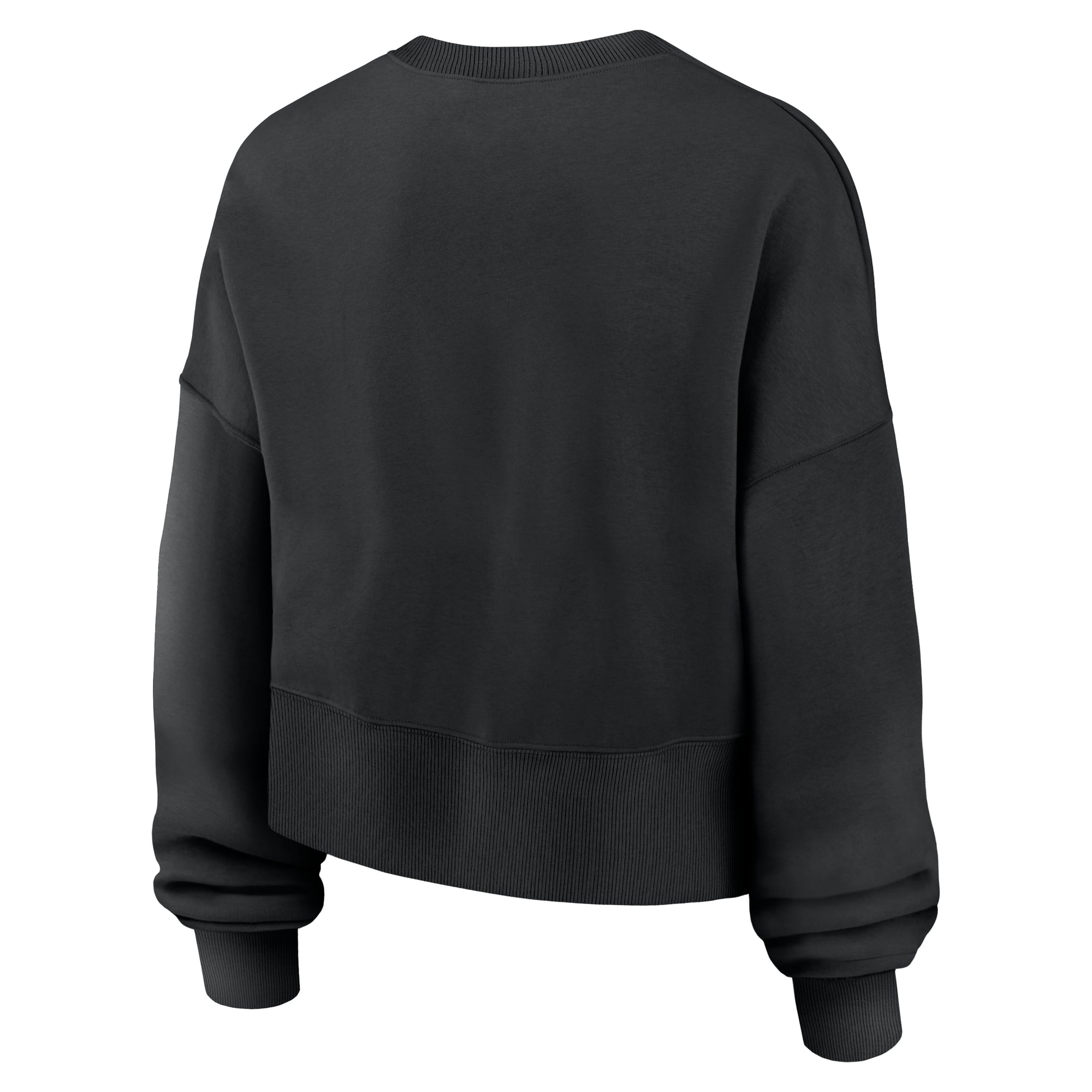 Women's Nike Black Buffalo Bills Mafia Oversized Fleece Sweatshirt