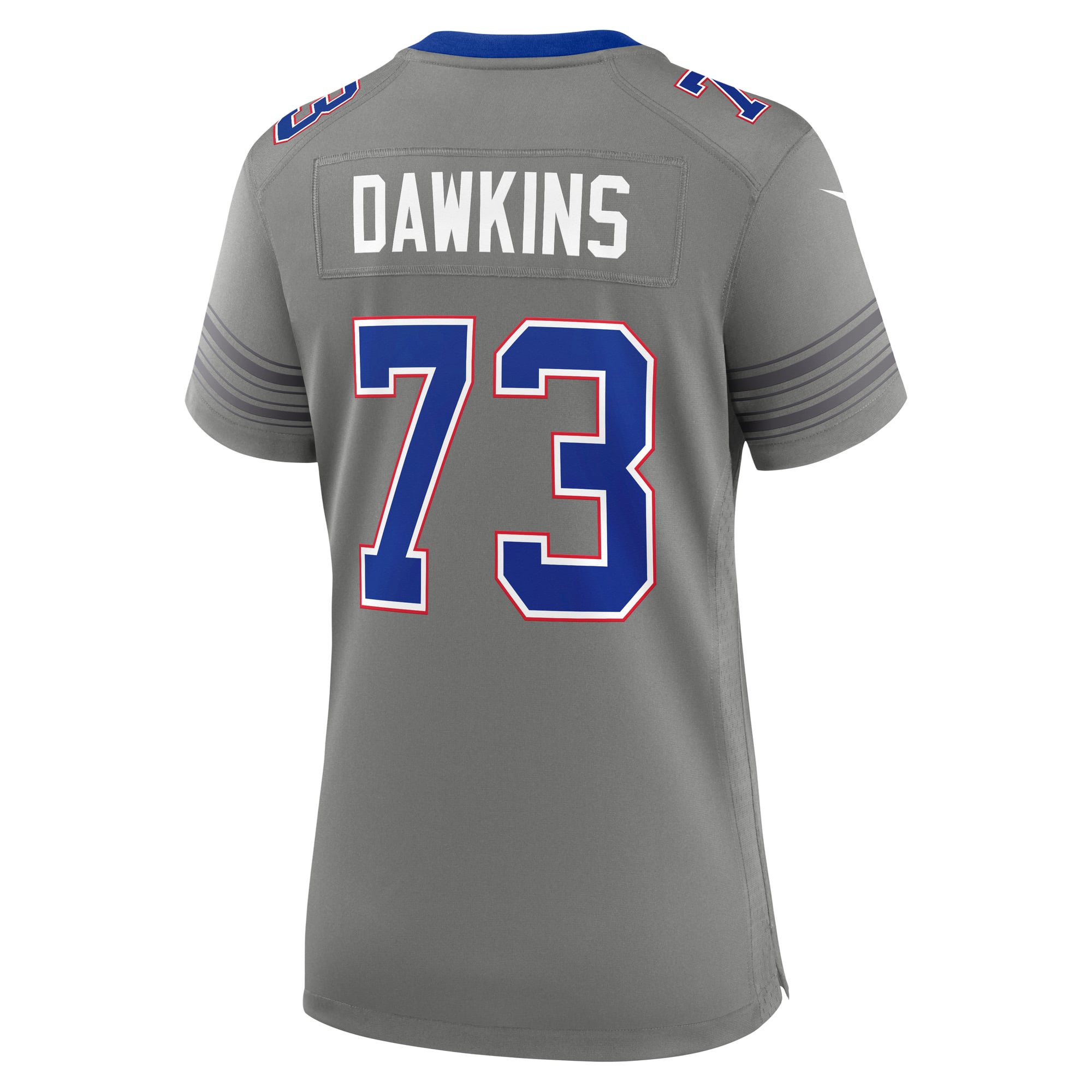 Women's Nike Dion Dawkins Gray Buffalo Bills Nickel City Game Jersey