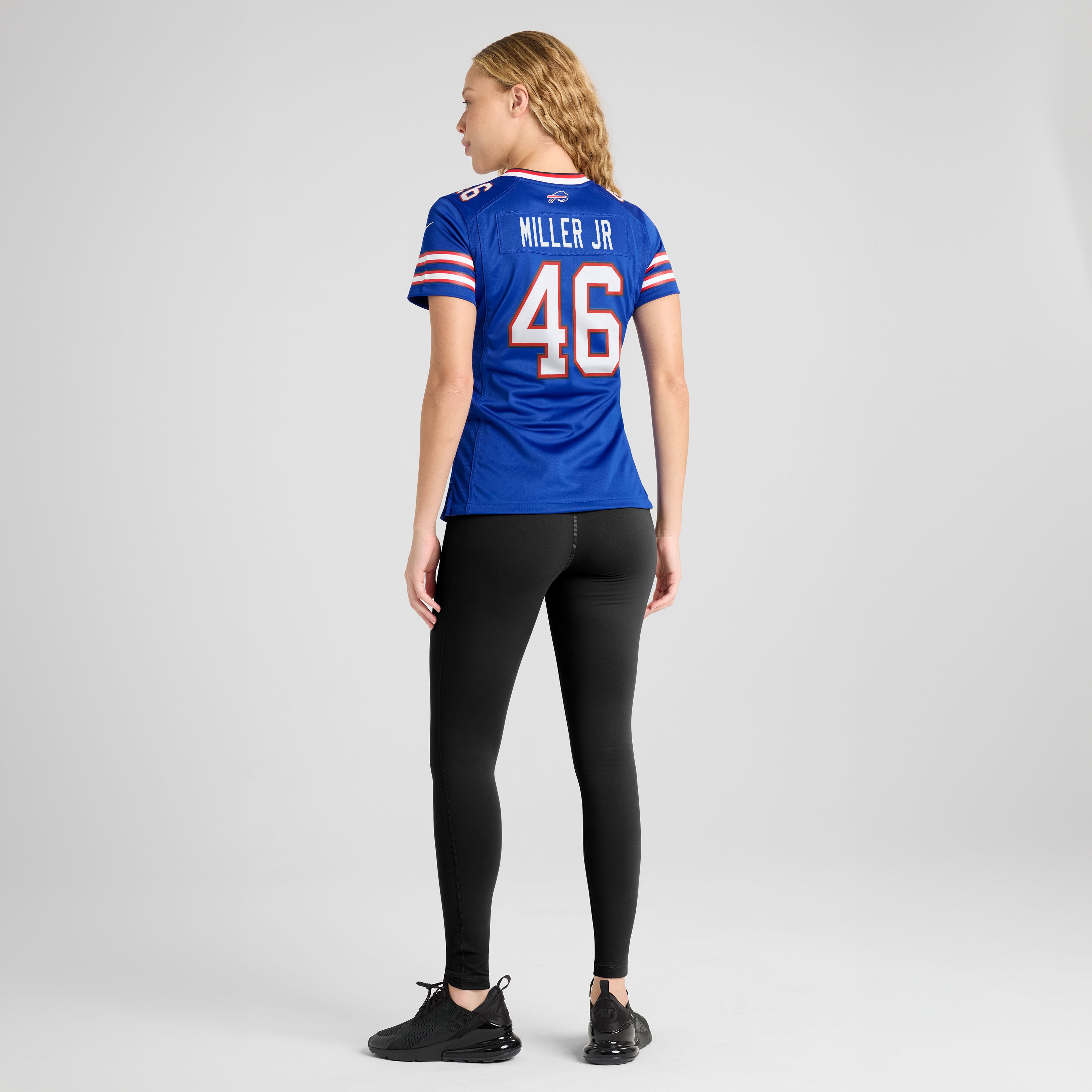 Women's Nike DJ Miller Jr. Royal Buffalo Bills Team Game Jersey