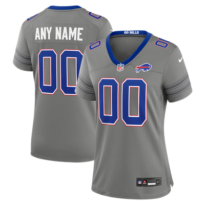 Buffalo Bills Nike Women's Nickel City Custom Game Jersey - Gray