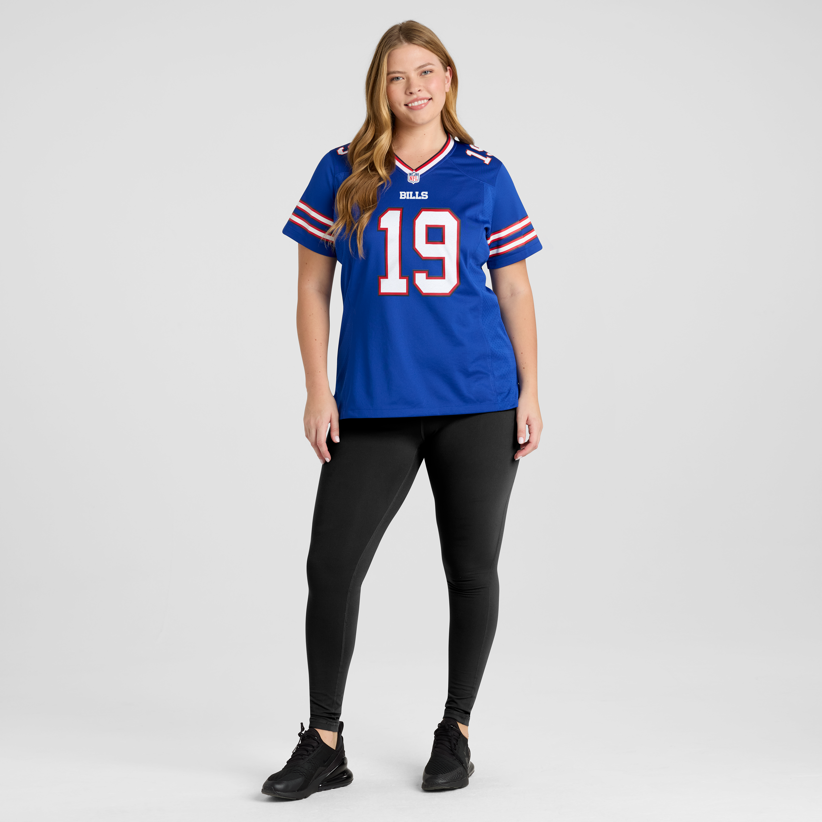 Maillot de match Nike Greg Dortch Royal Buffalo Bills pour femmes