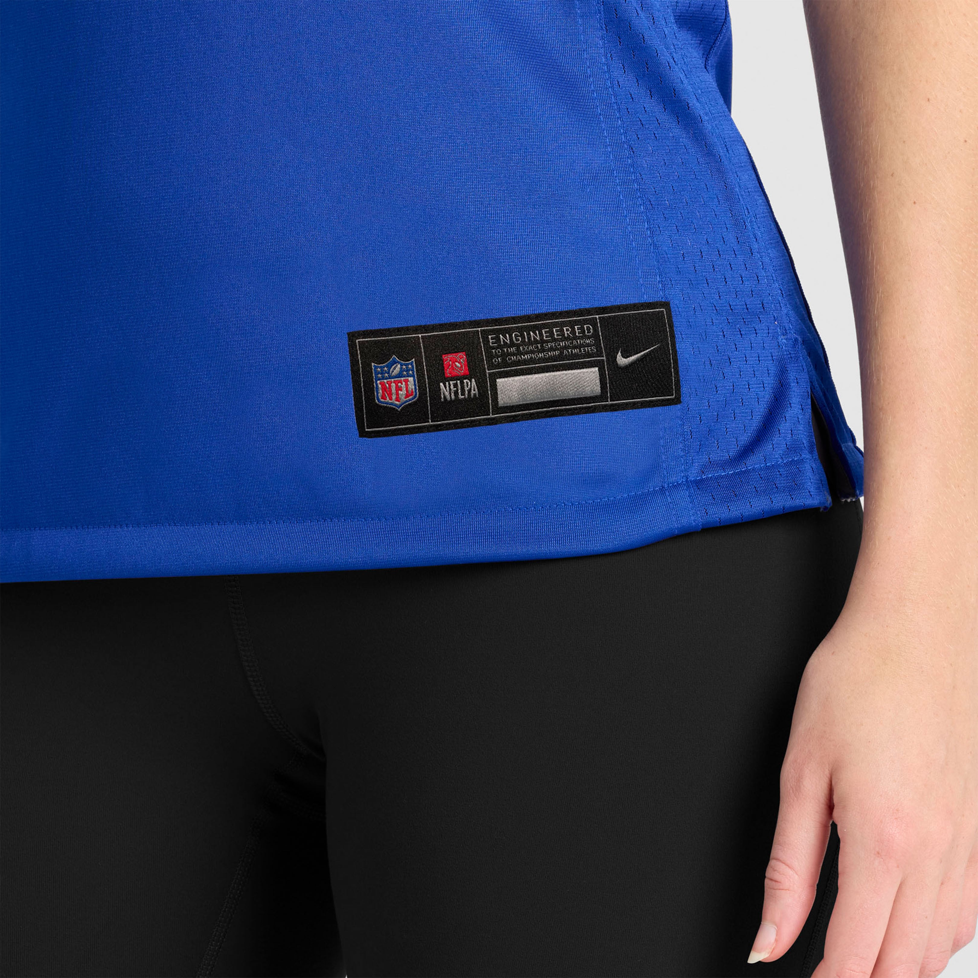 Maillot de match Nike Greg Gaines Royal Buffalo Bills pour femmes