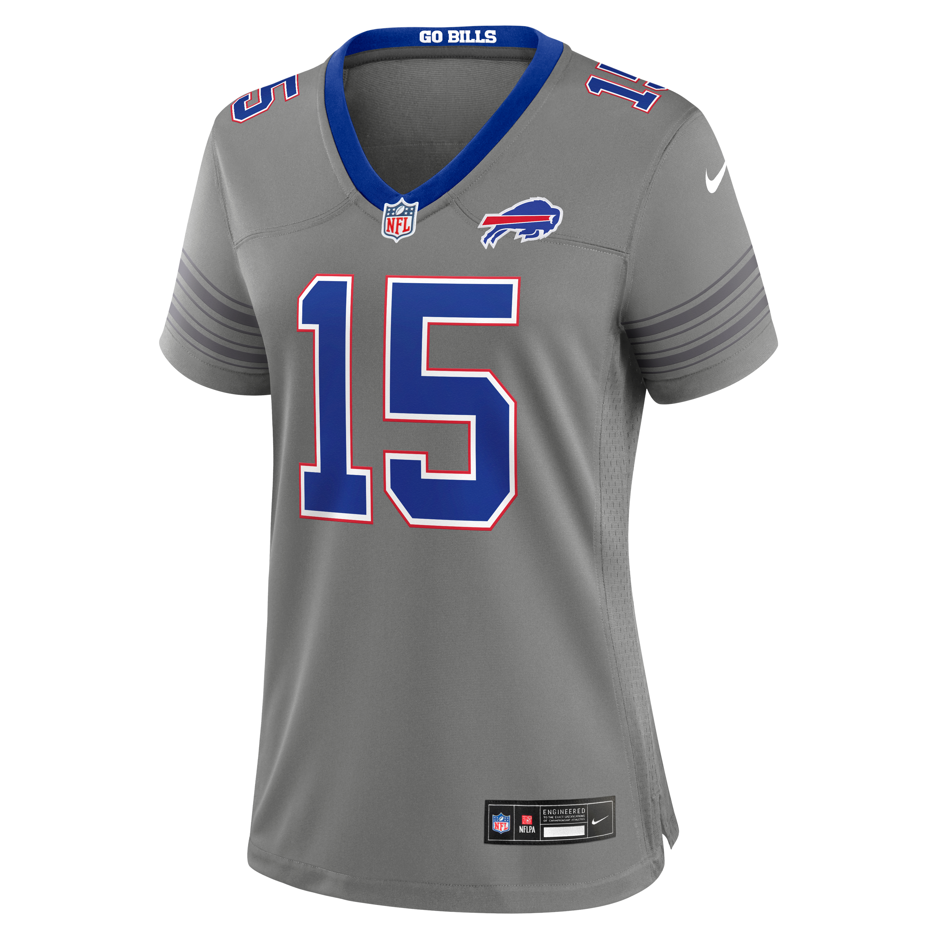 Women's Nike Gregory Rousseau Royal Buffalo Bills Team Game Jersey
