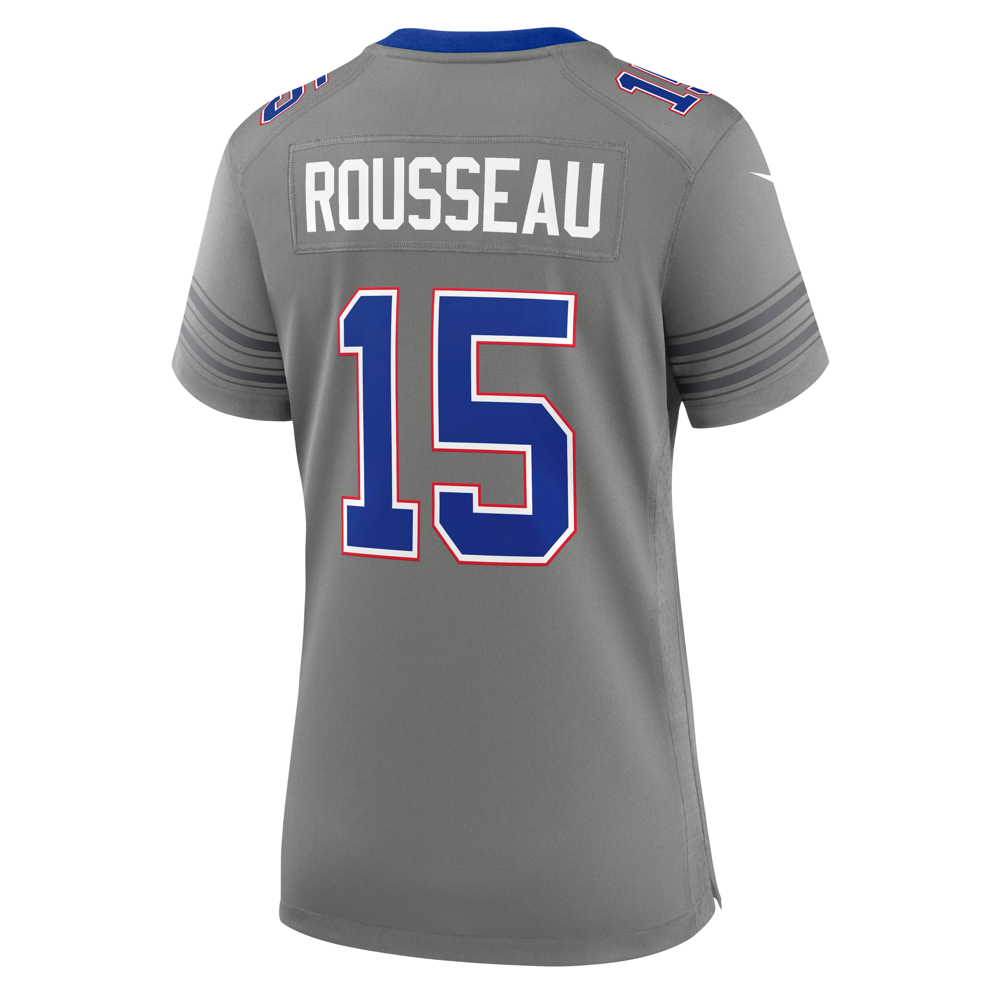 Women's Nike Gregory Rousseau Royal Buffalo Bills Team Game Jersey