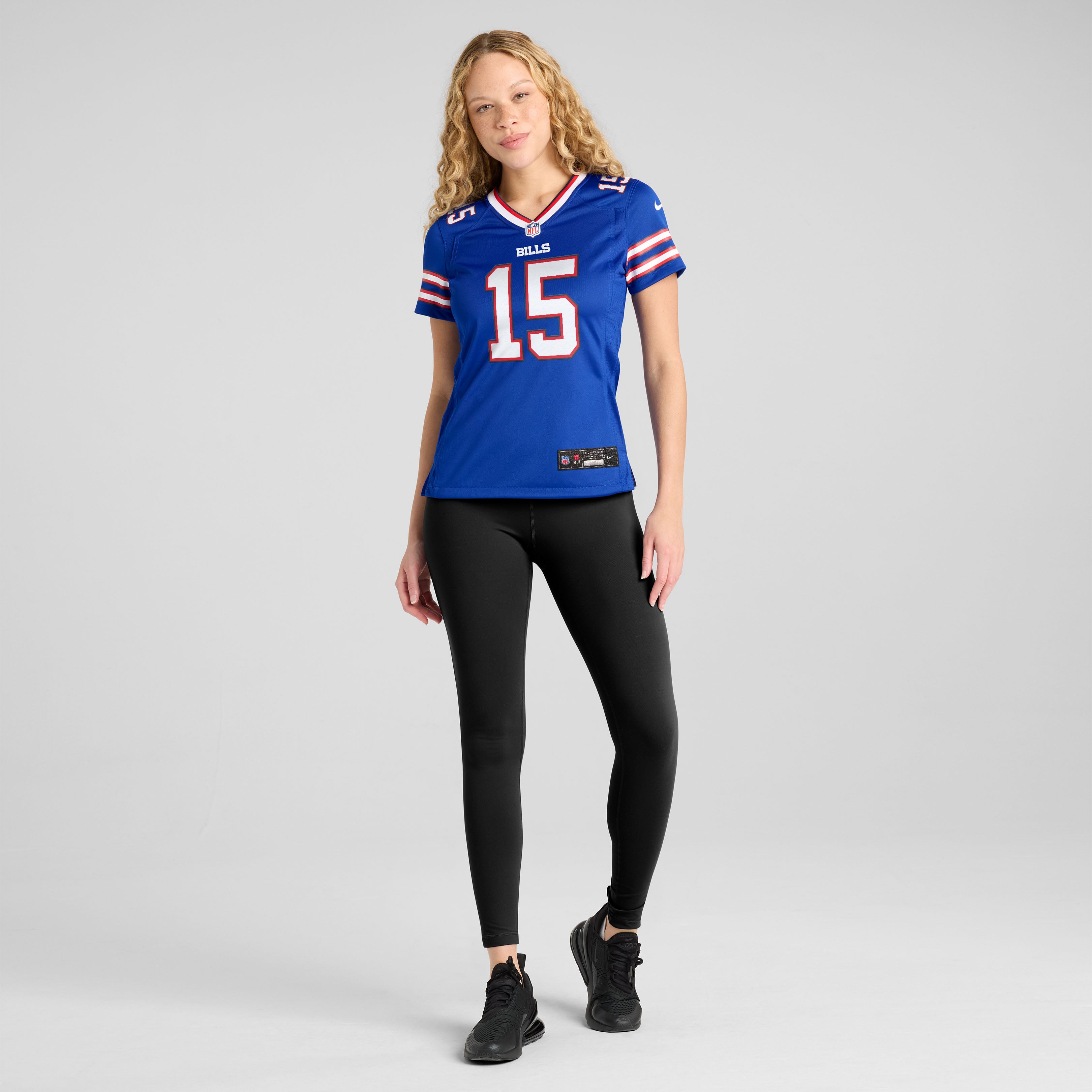 Women's Nike Gregory Rousseau Royal Buffalo Bills Team Game Jersey