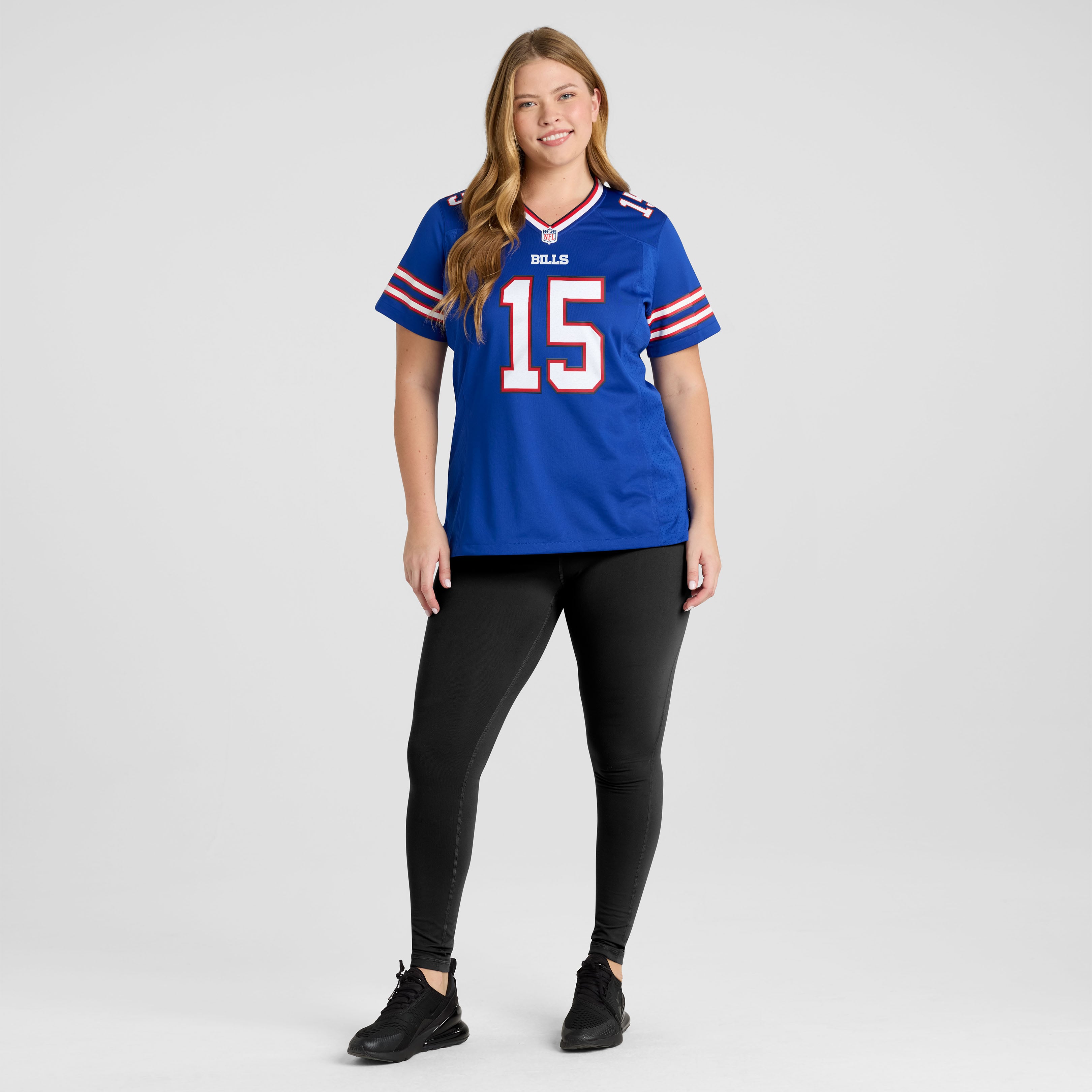 Women's Nike Gregory Rousseau Royal Buffalo Bills Team Game Jersey
