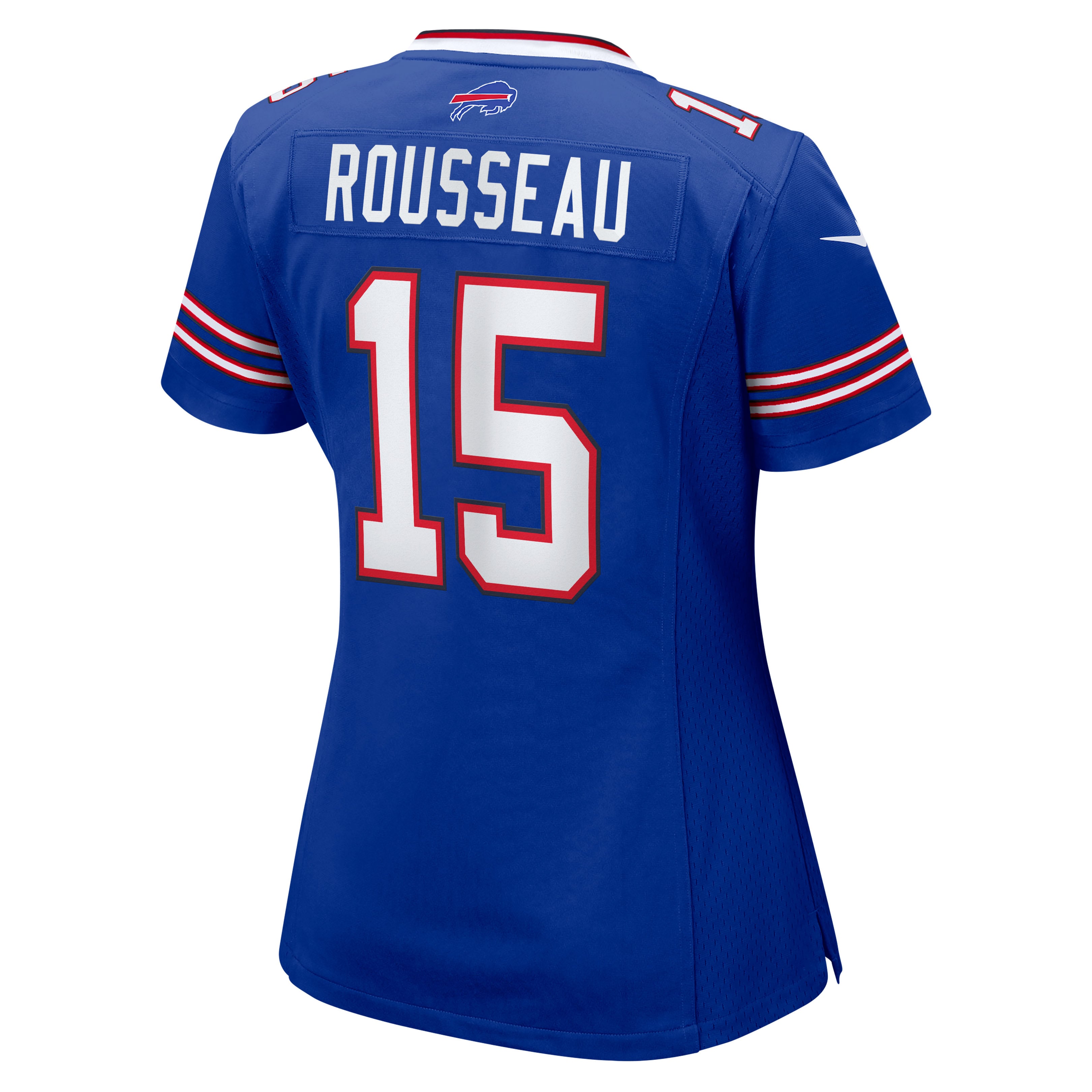 Women's Nike Gregory Rousseau Royal Buffalo Bills Team Game Jersey