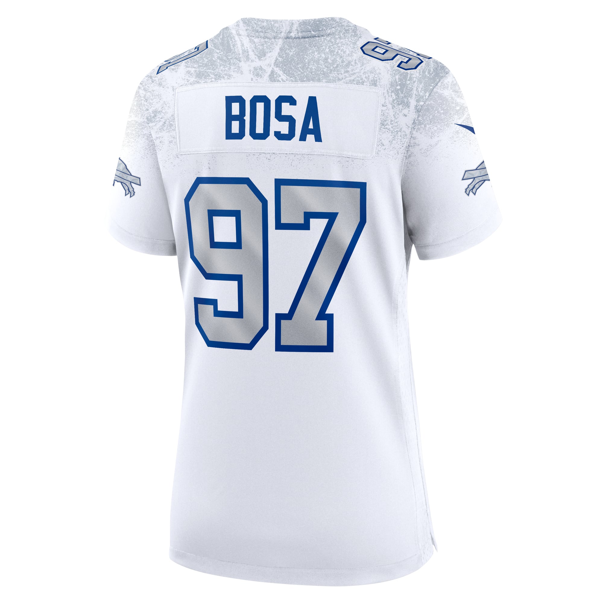Women's Nike Joey Bosa White Buffalo Bills Rivalries Collection Game Jersey