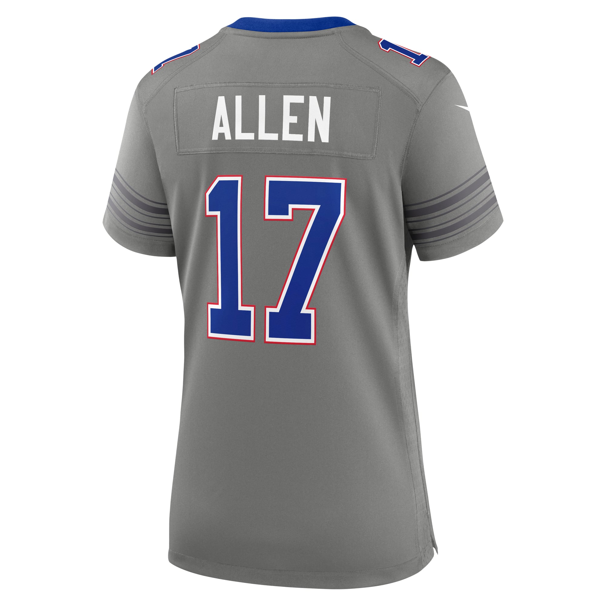Women's Nike Josh Allen Gray Buffalo Bills Nickel City Game Jersey