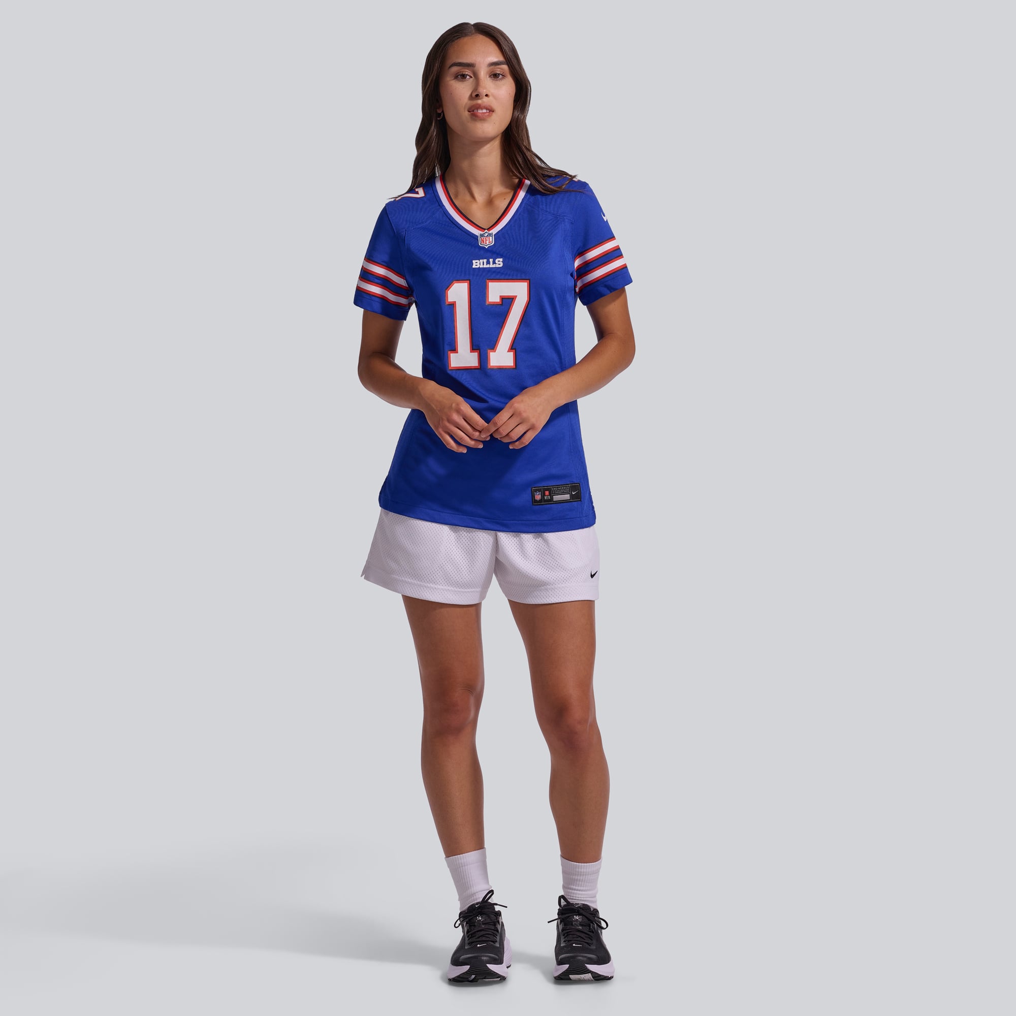 Maillot de match Nike Josh Allen Royal Buffalo Bills pour femme
