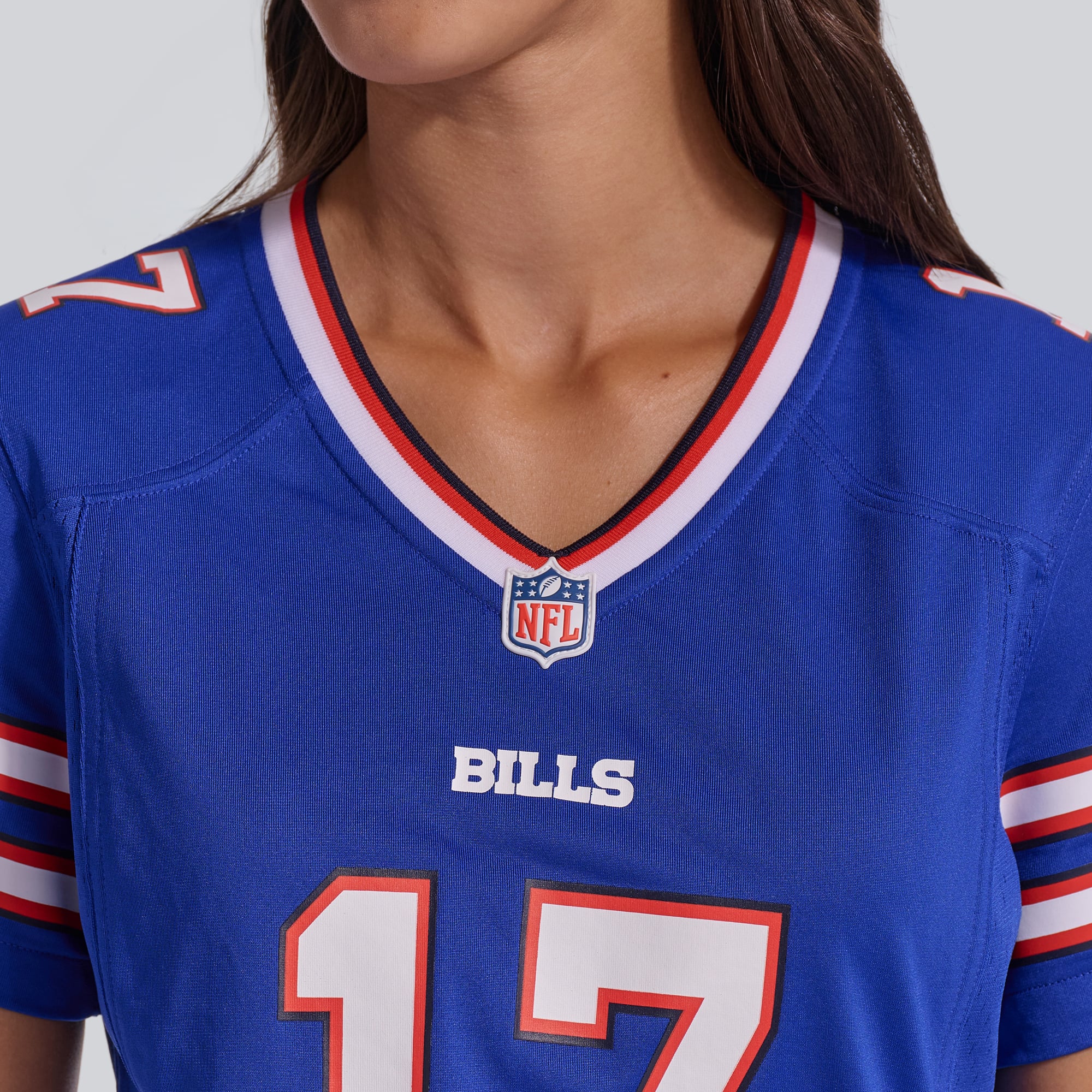 Maillot de match Nike Josh Allen Royal Buffalo Bills pour femme