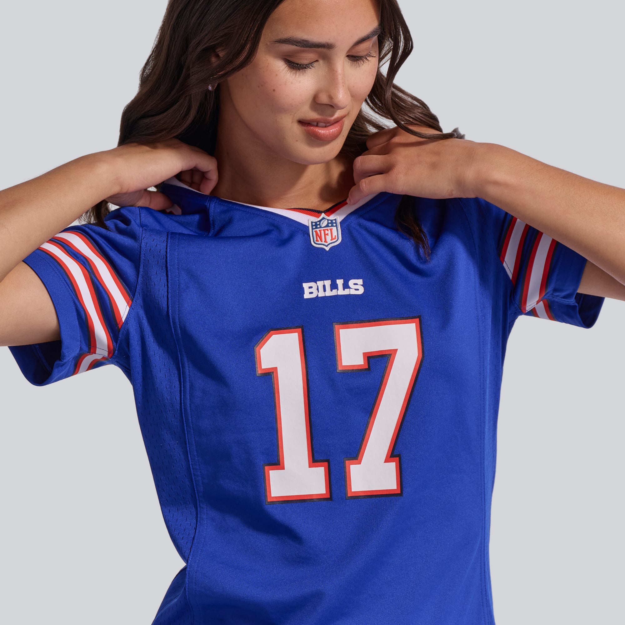 Maillot de match Nike Josh Allen Royal Buffalo Bills pour femme
