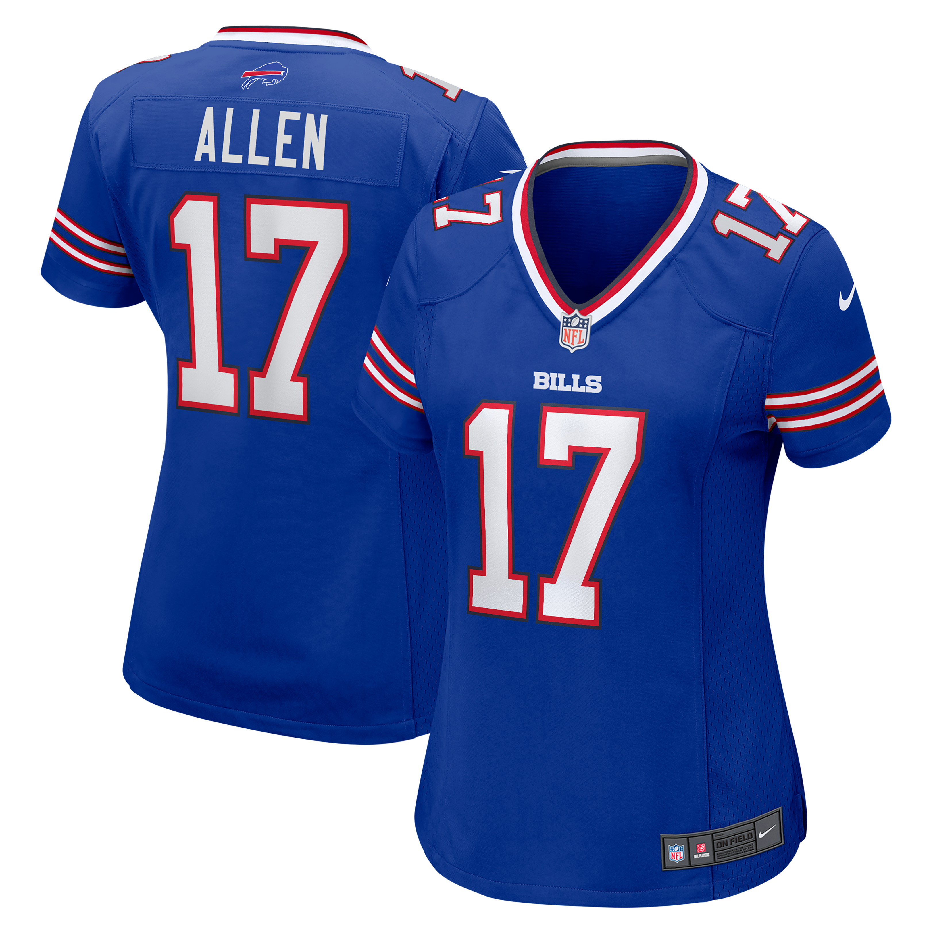 Women's Nike Josh Allen Royal Buffalo Bills Game Jersey