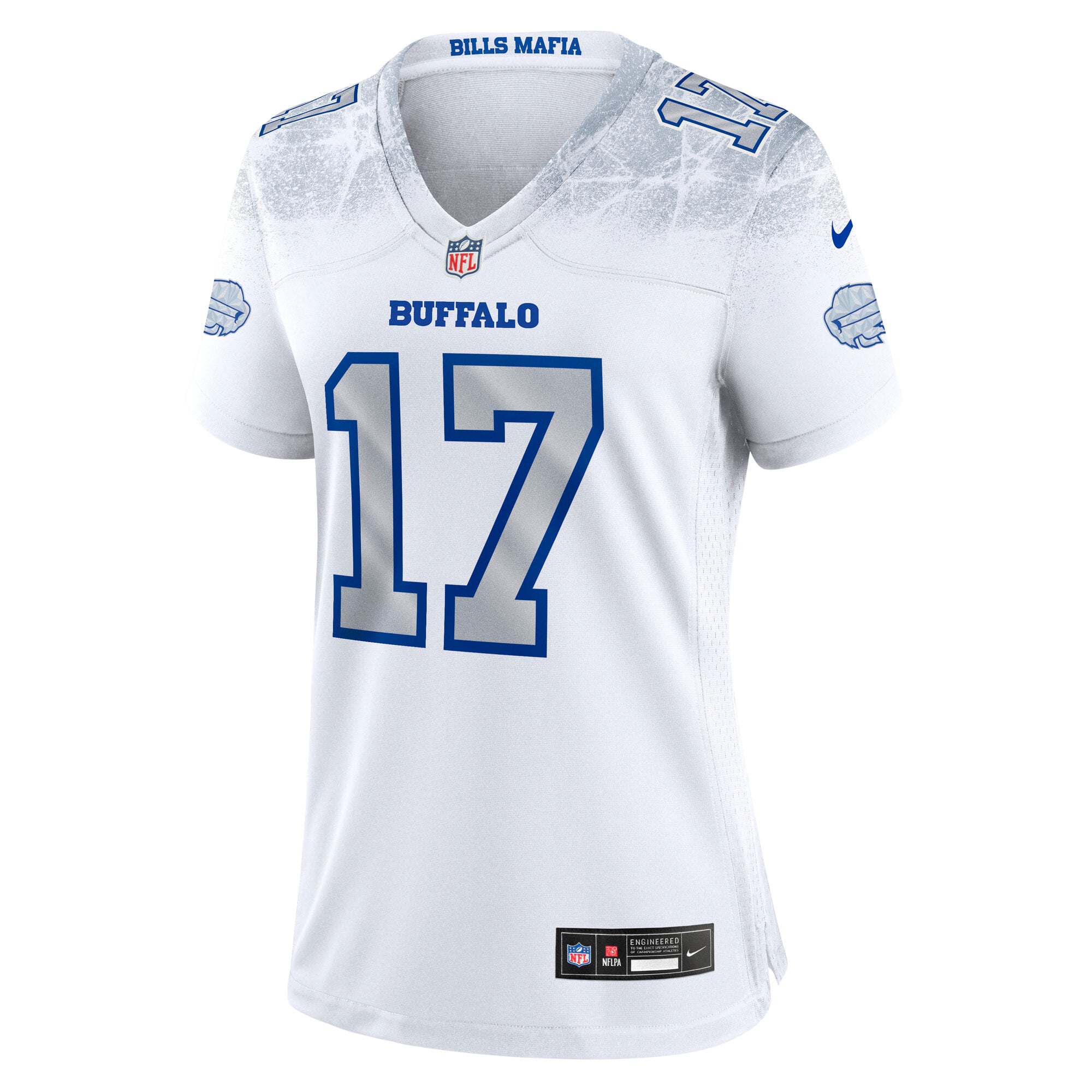 Women's Nike Josh Allen White Buffalo Bills Rivalries Collection Game Jersey