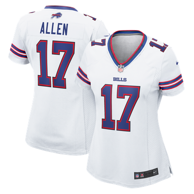 Josh Allen Buffalo Bills Nike Women's White Game Jersey - White
