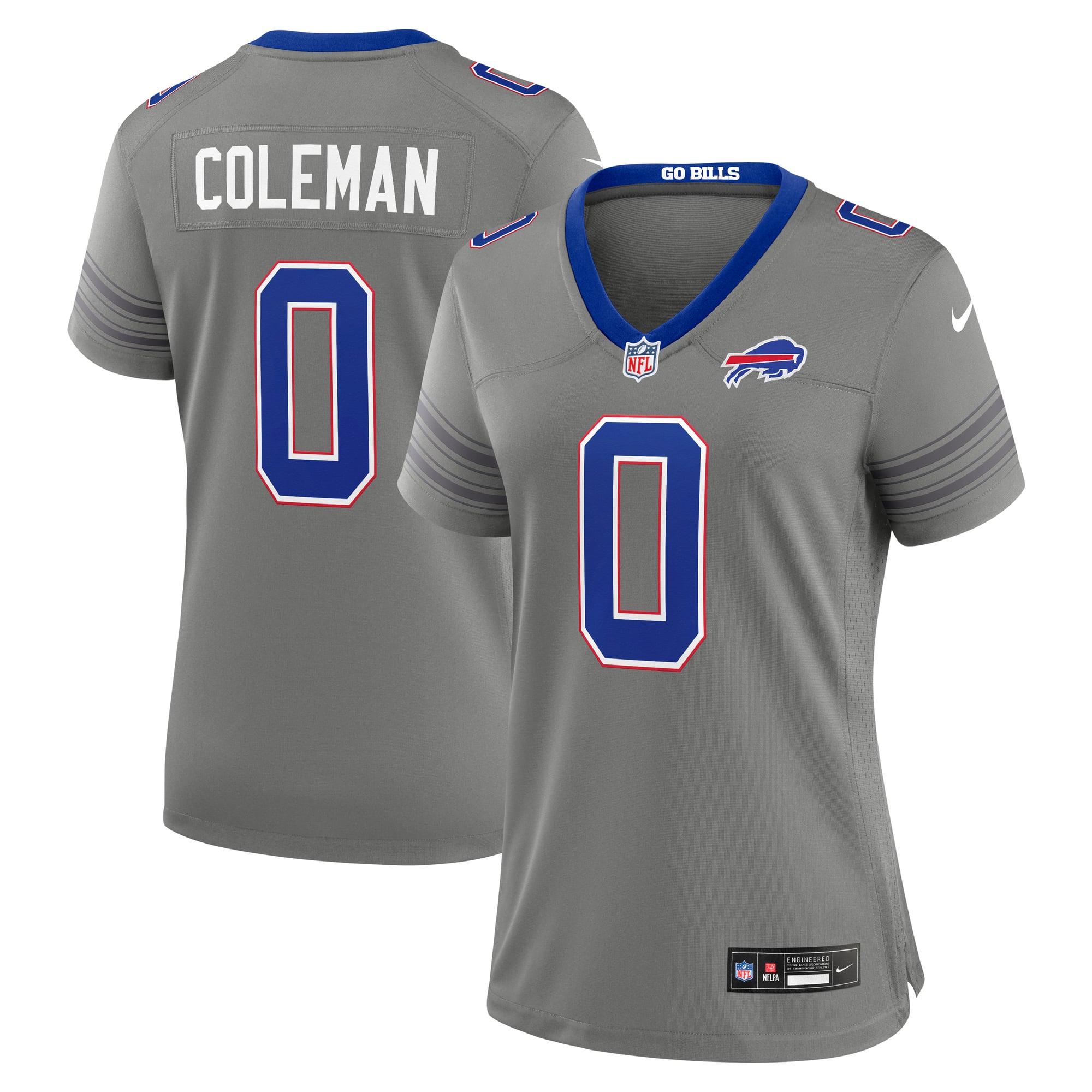 Women's Nike Keon Coleman Royal Buffalo Bills Game Jersey