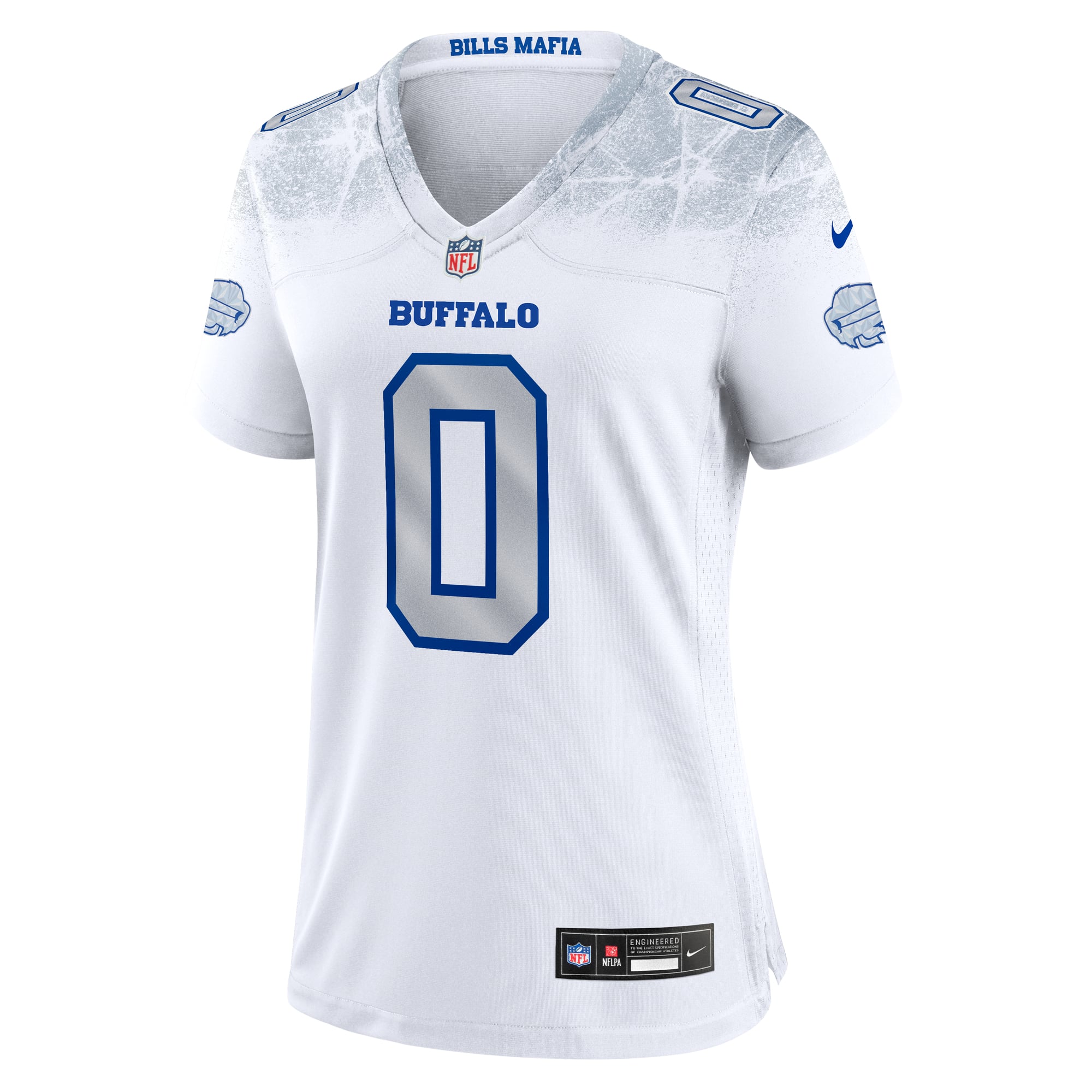 Women's Nike Keon Coleman White Buffalo Bills Rivalries Collection Game Jersey