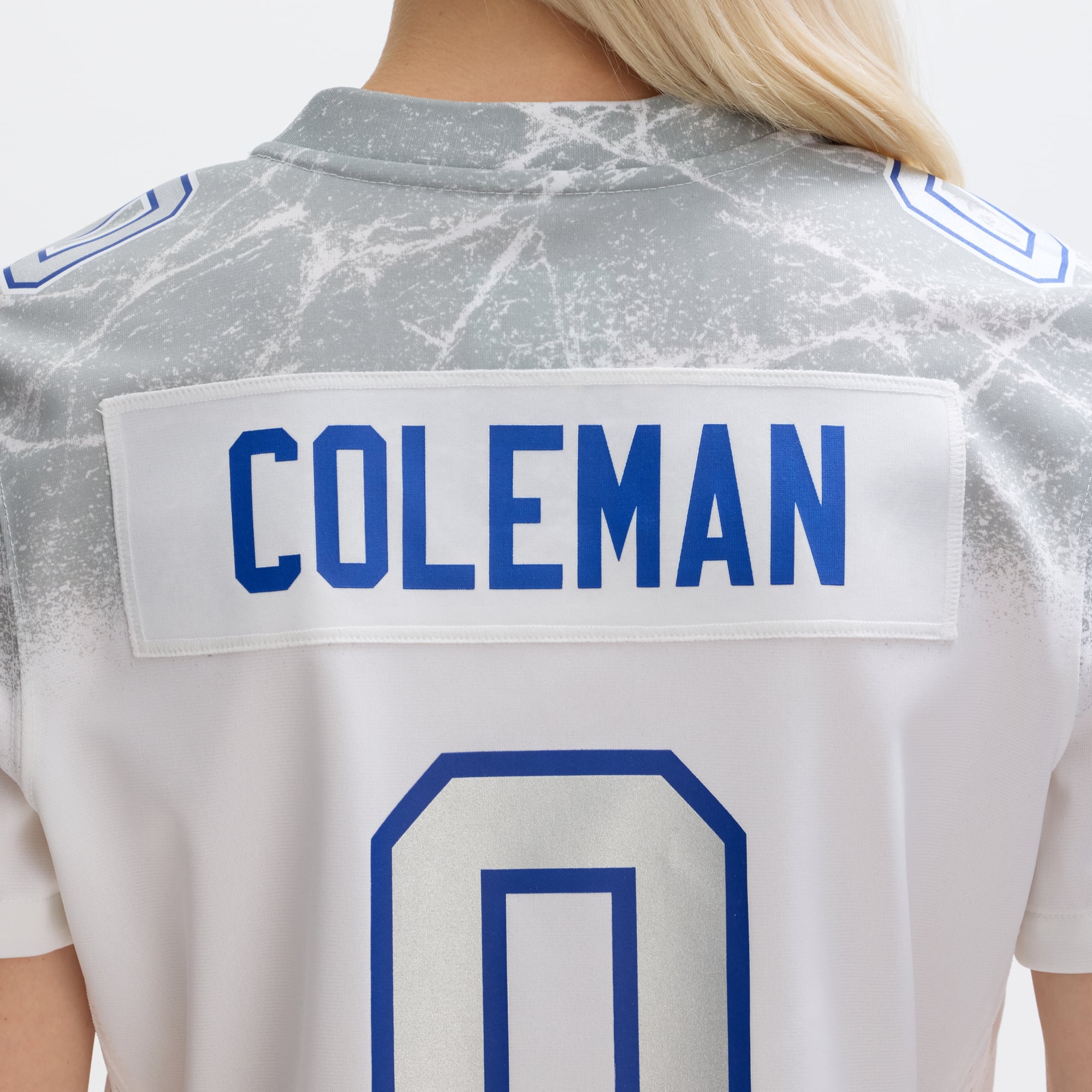 Women's Nike Keon Coleman White Buffalo Bills Rivalries Collection Game Jersey